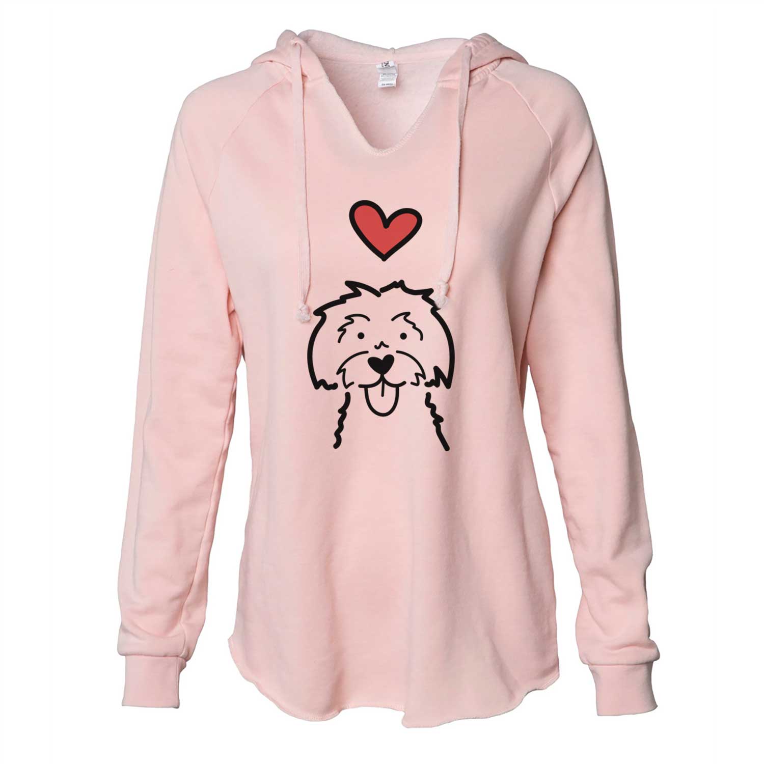Love Always Maltese - Cali Wave Hooded Sweatshirt