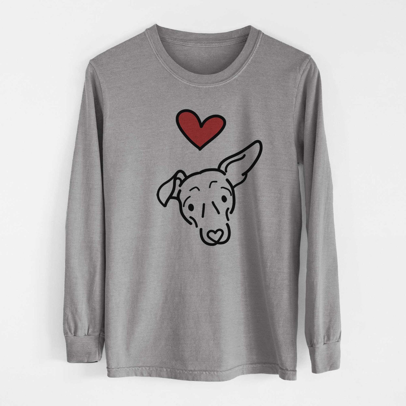 Love Always Mixed Breed - Millie - Heavyweight 100% Cotton Long Sleeve