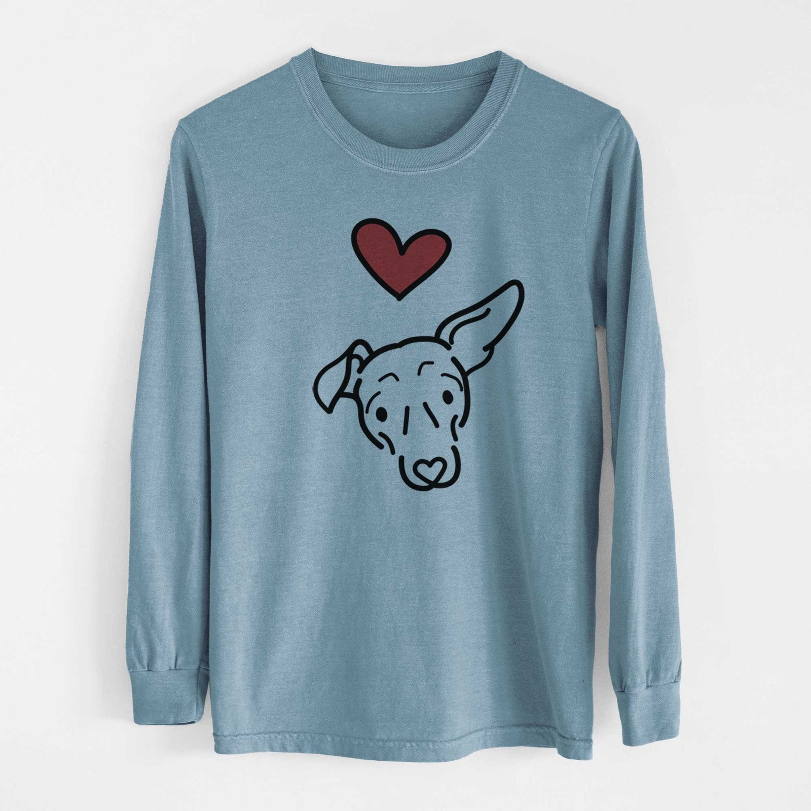 Love Always Mixed Breed - Millie - Heavyweight 100% Cotton Long Sleeve