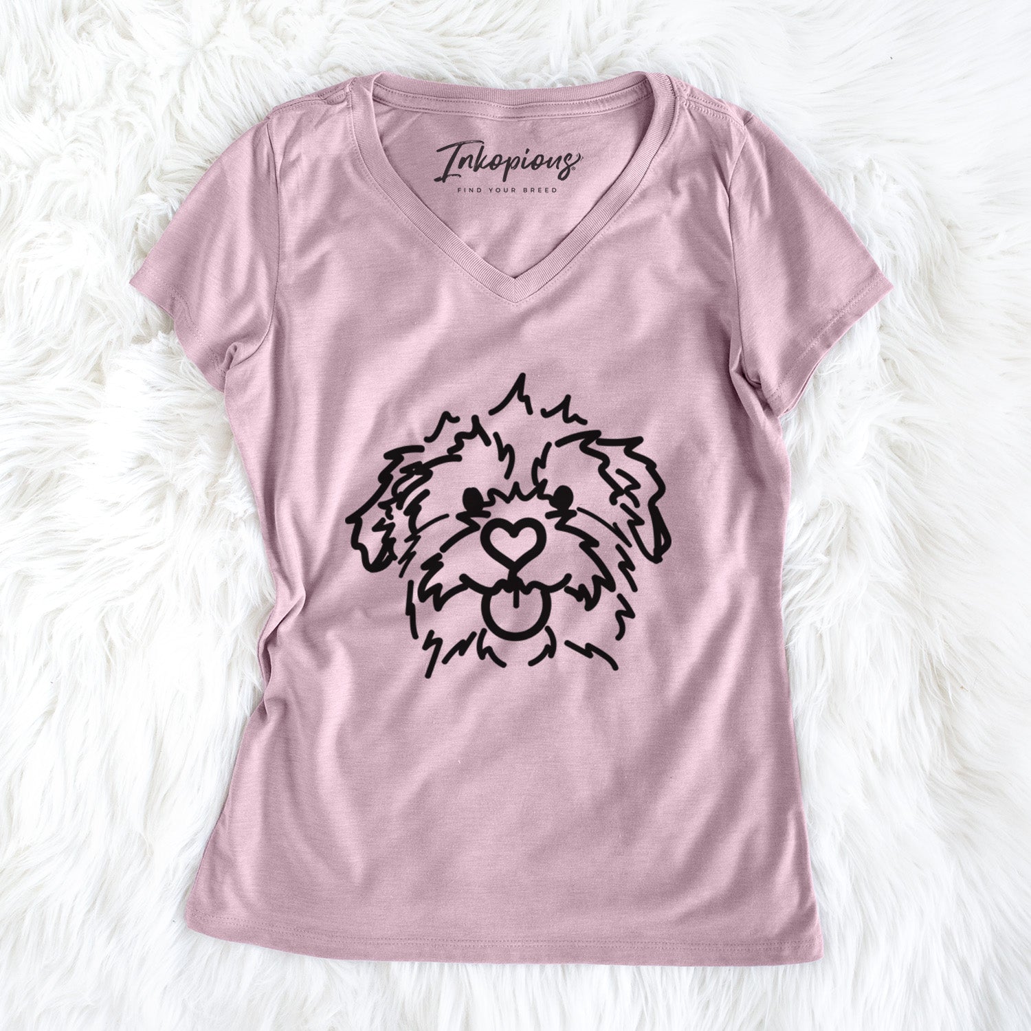 Love Always Mixed Breed - Bea - Women's Perfect V-neck Shirt