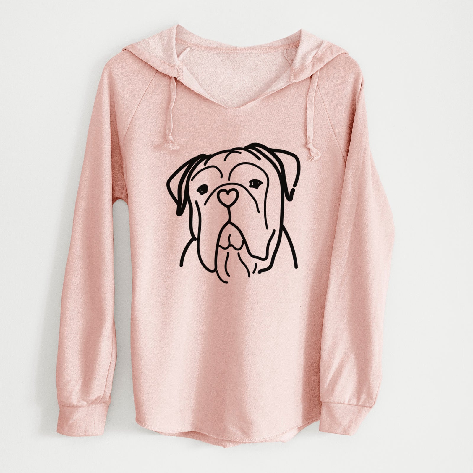 Love Always Vivian the Bull Mastiff - Cali Wave Hooded Sweatshirt