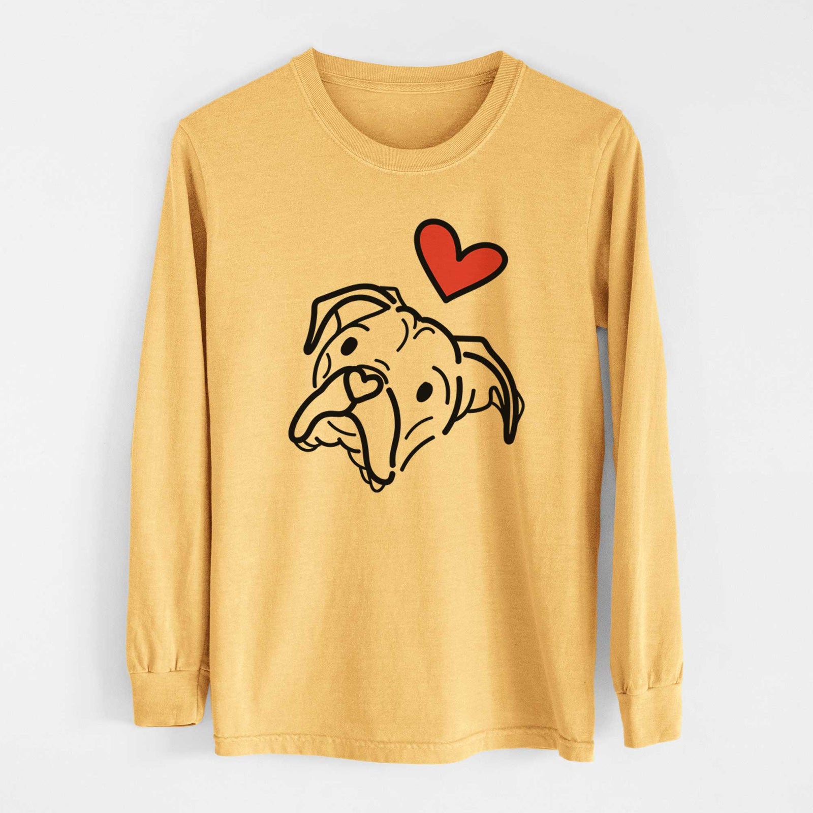 Love Always Boxer - Noodle - Heavyweight 100% Cotton Long Sleeve