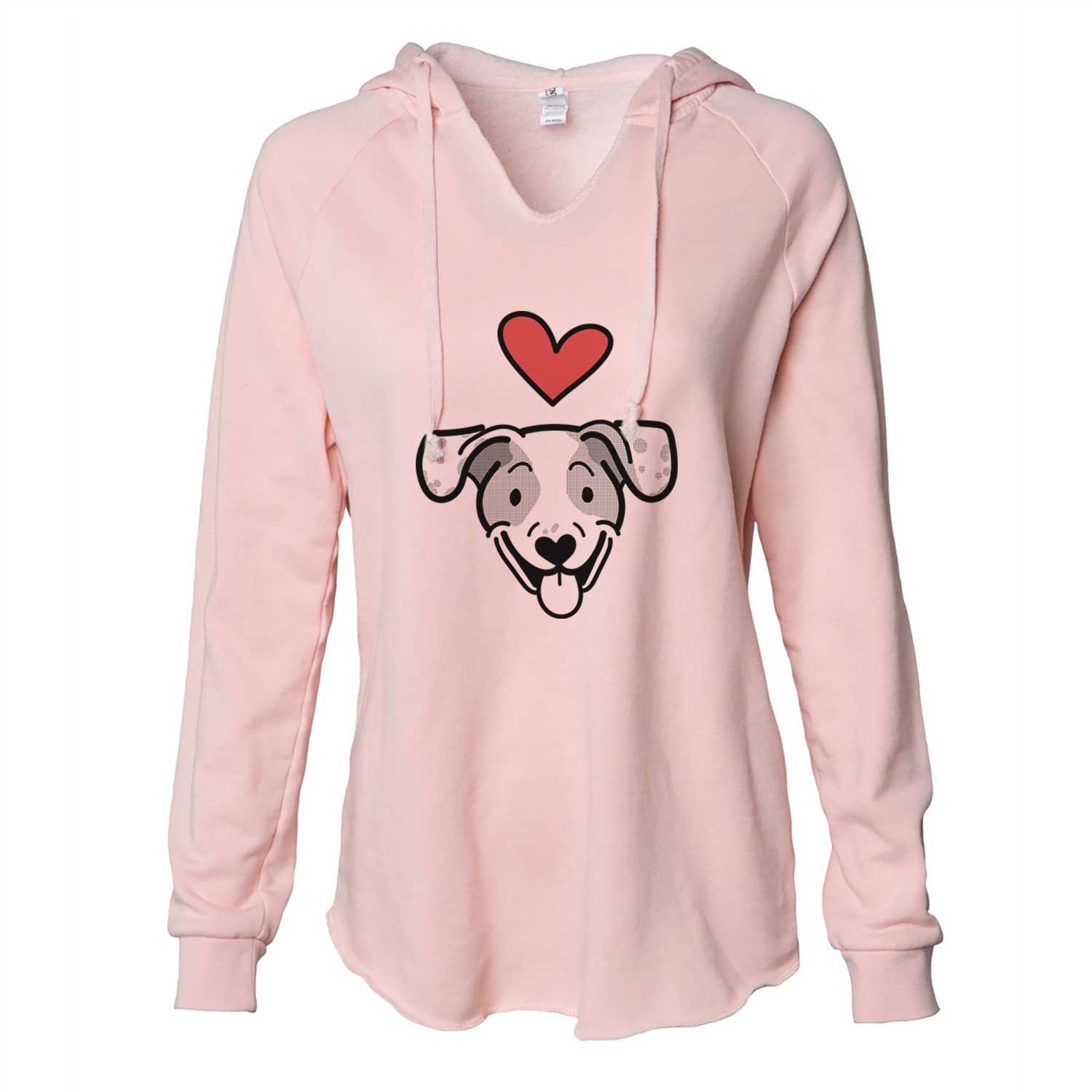 Love Always Beagle Mix - Roland - Cali Wave Hooded Sweatshirt