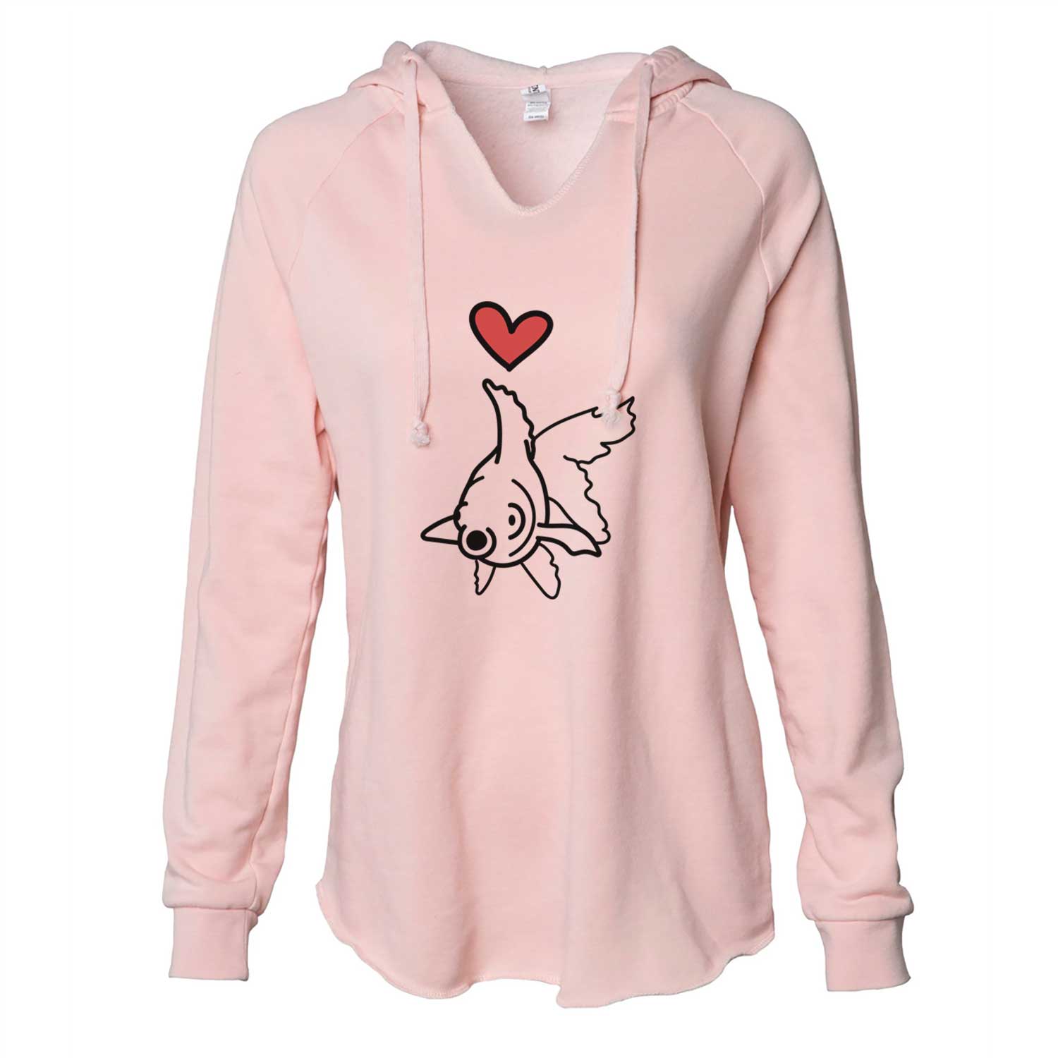 Love Always Goldfish - Ruby - Cali Wave Hooded Sweatshirt