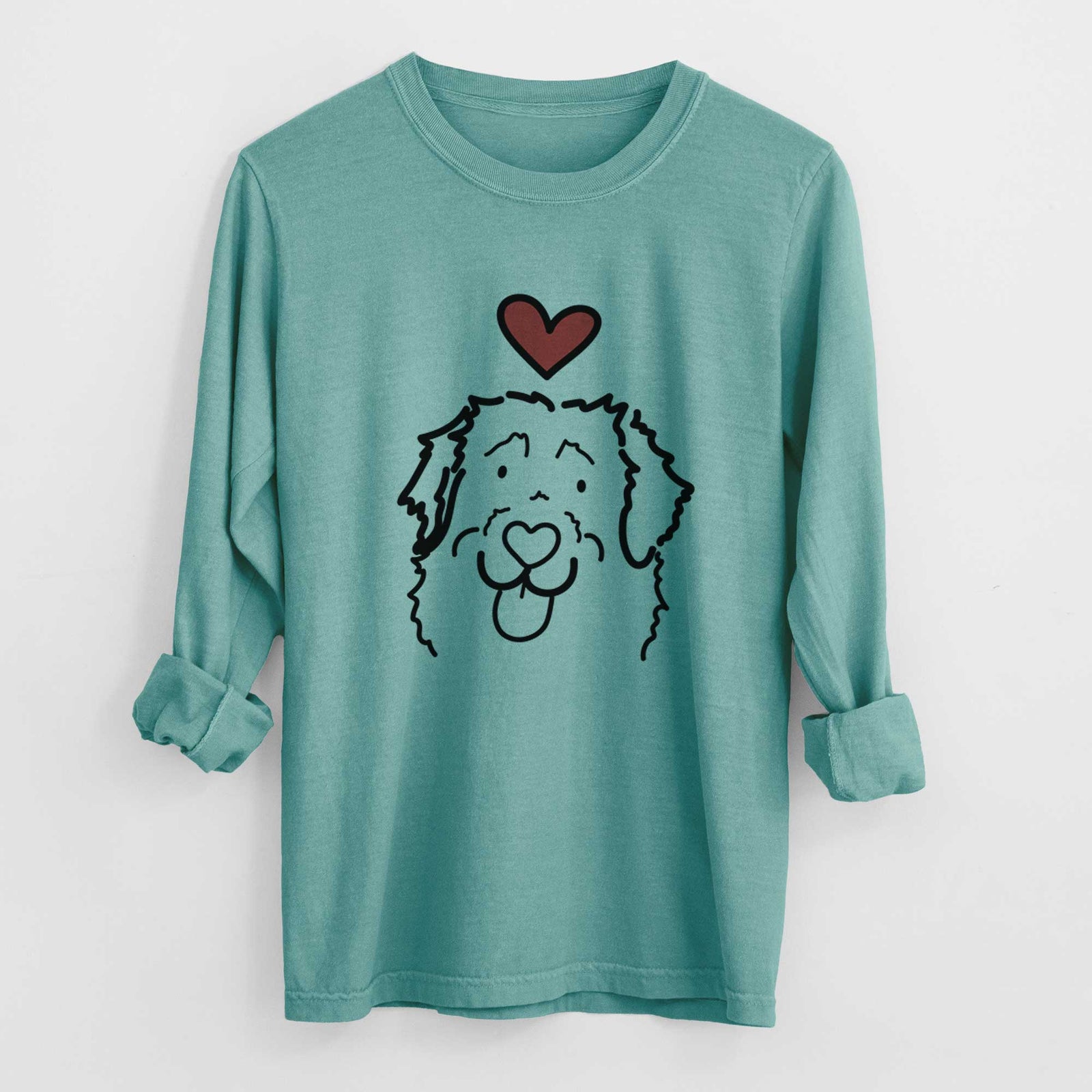 Love Always Leonberger - Sabre - Heavyweight 100% Cotton Long Sleeve