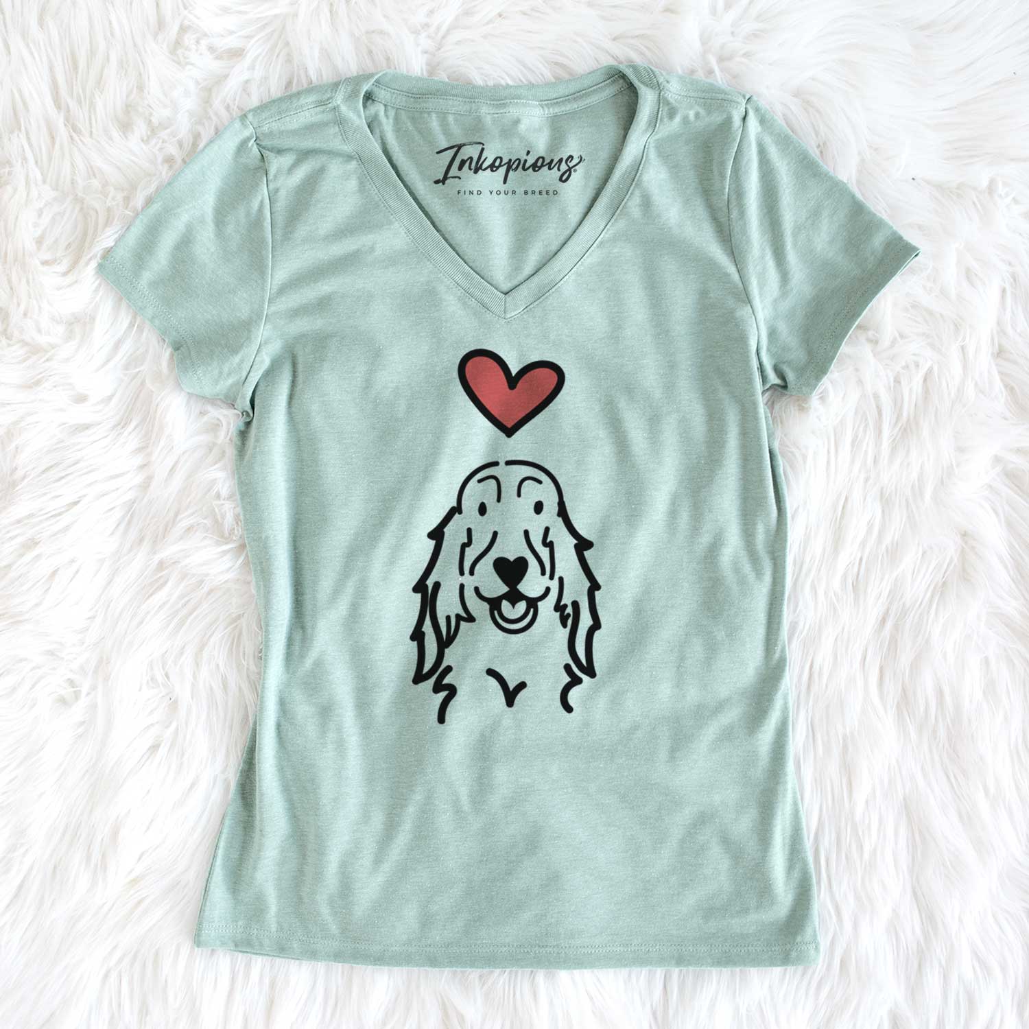 Love Always Setter - Women's V-neck Shirt