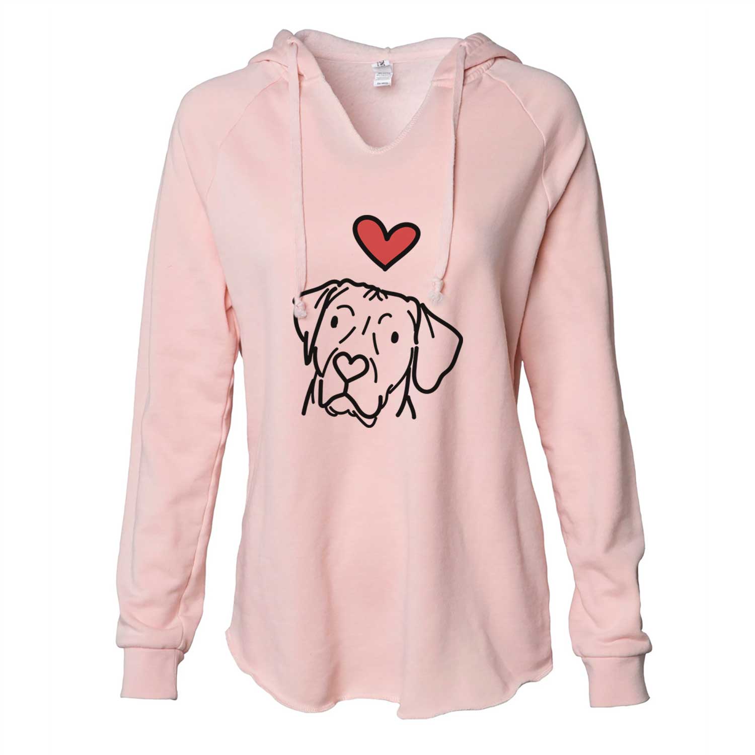 Love Always Rhodesian Ridgeback - Tito - Cali Wave Hooded Sweatshirt