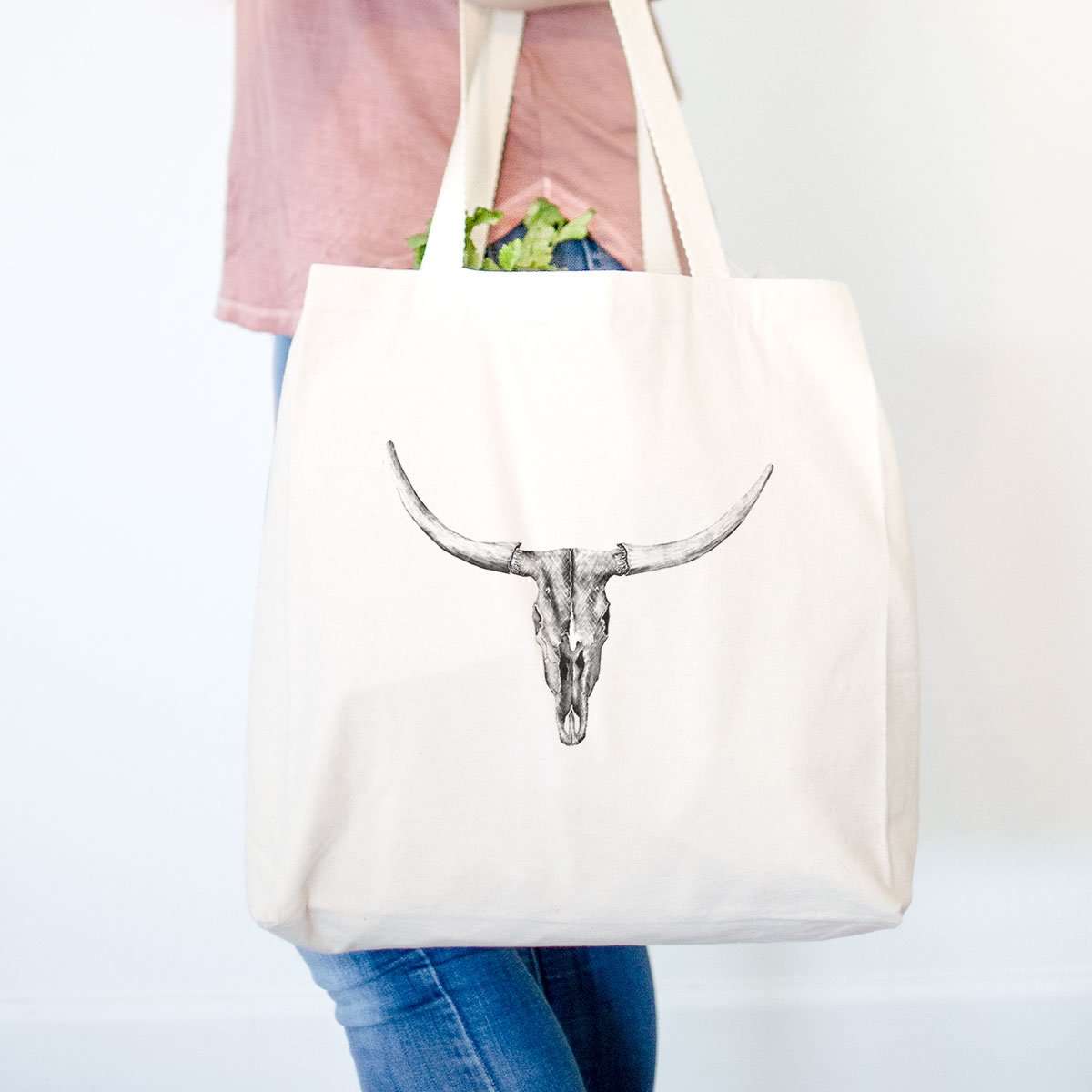 Longhorn Skull - Tote