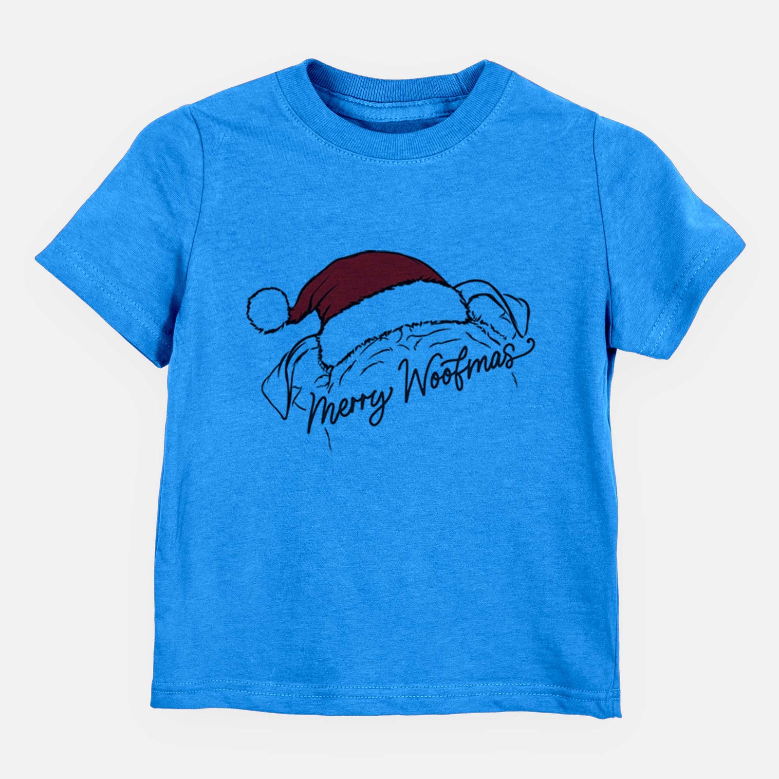 Merry Woofmas - Bulldog - Kids/Youth/Toddler Shirt