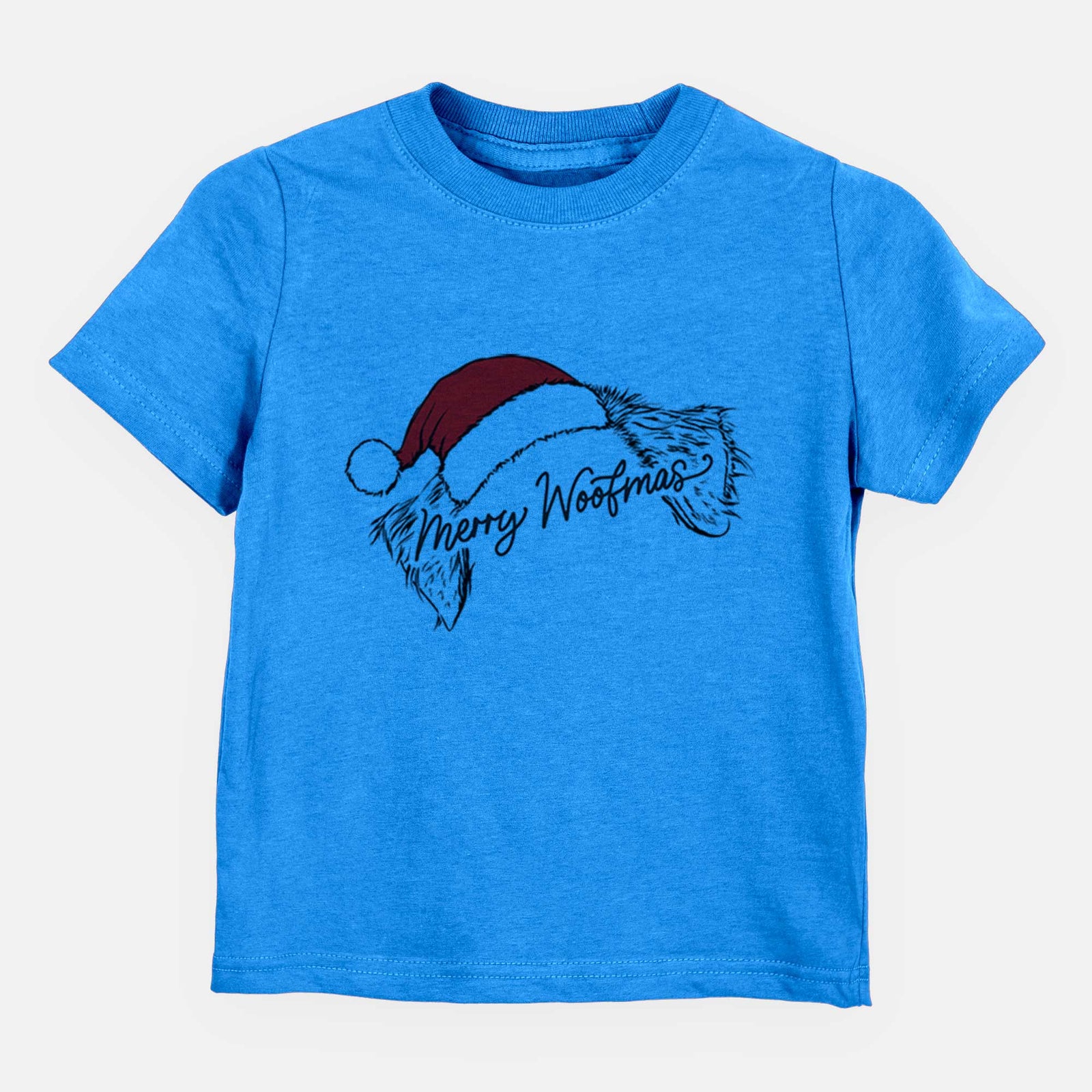 Merry Woofmas - Australian Shepherd - Kids/Youth/Toddler Shirt