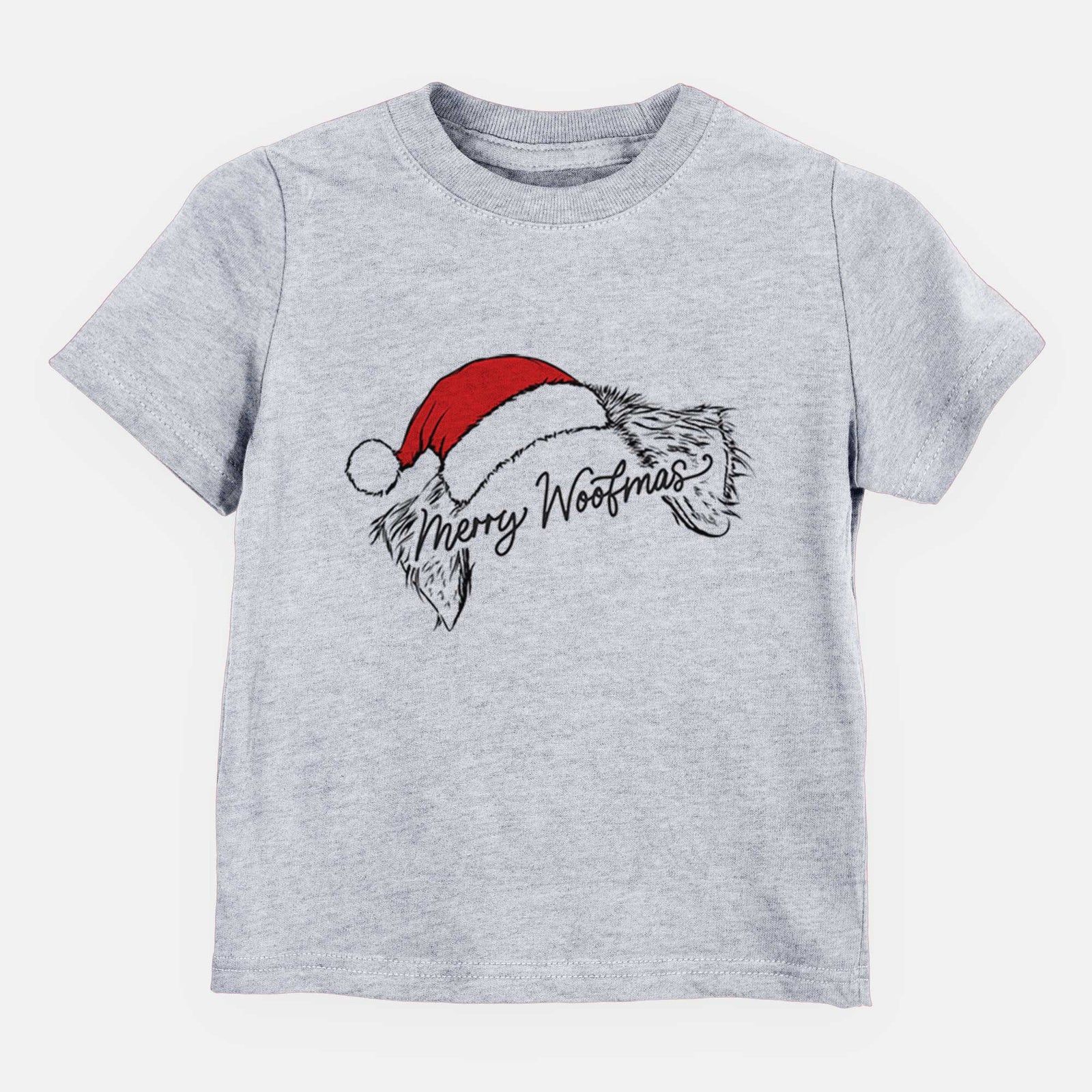Merry Woofmas - Australian Shepherd - Kids/Youth/Toddler Shirt