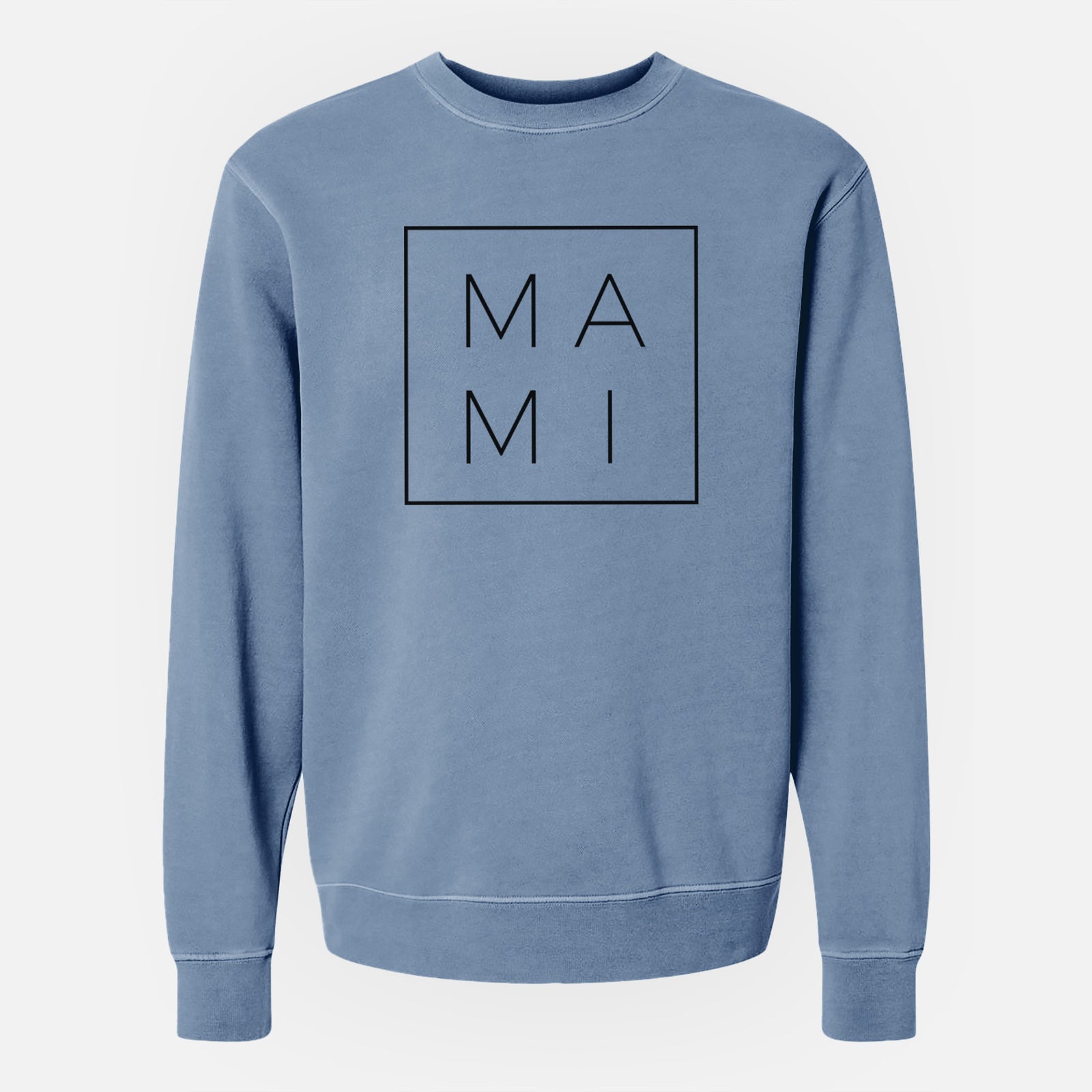 Mami Boxed - Unisex Pigment Dyed Crew Sweatshirt