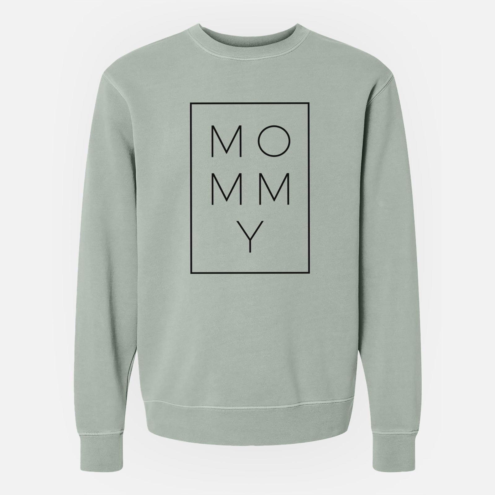 Mommy Boxed - Unisex Pigment Dyed Crew Sweatshirt