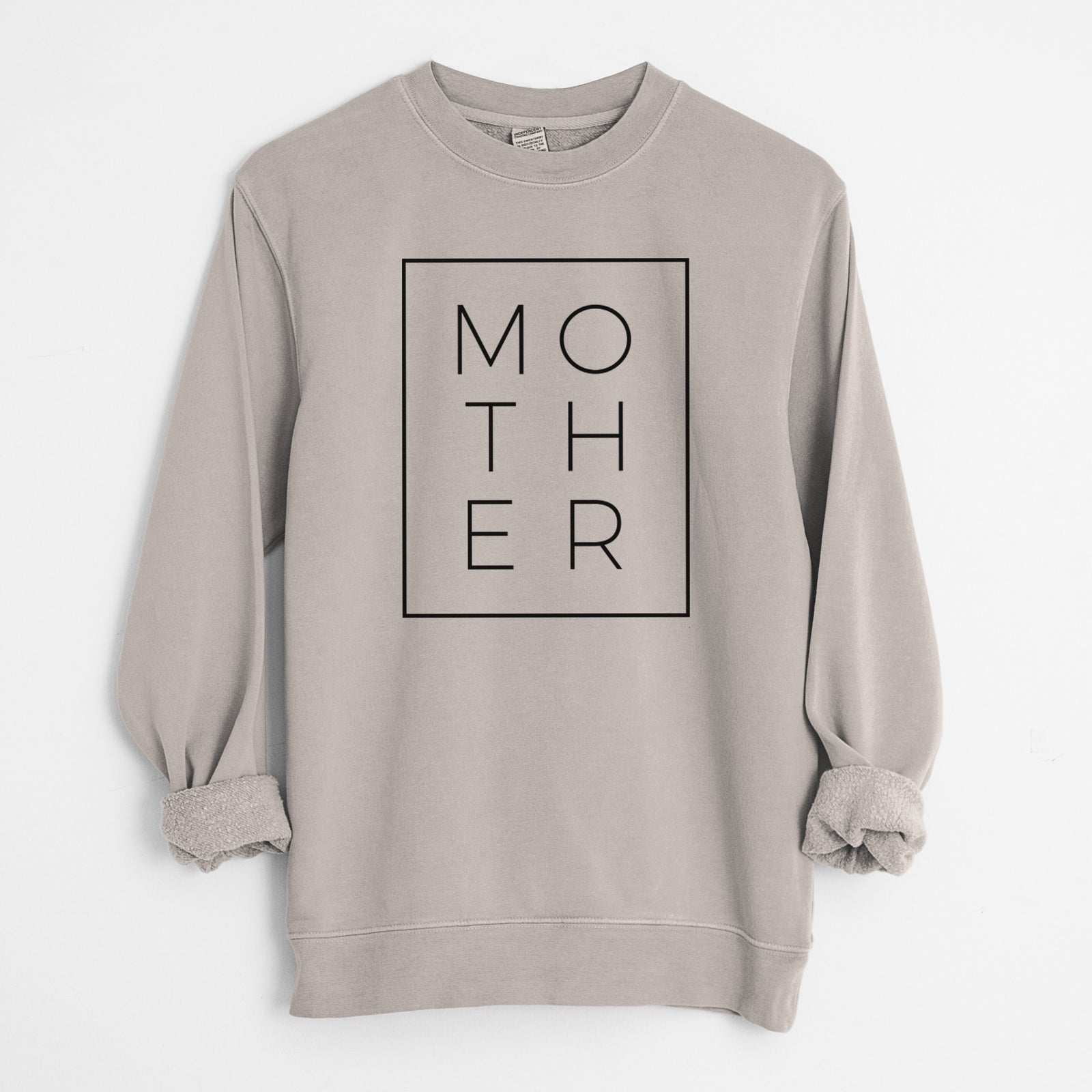 Mother Boxed - Unisex Pigment Dyed Crew Sweatshirt