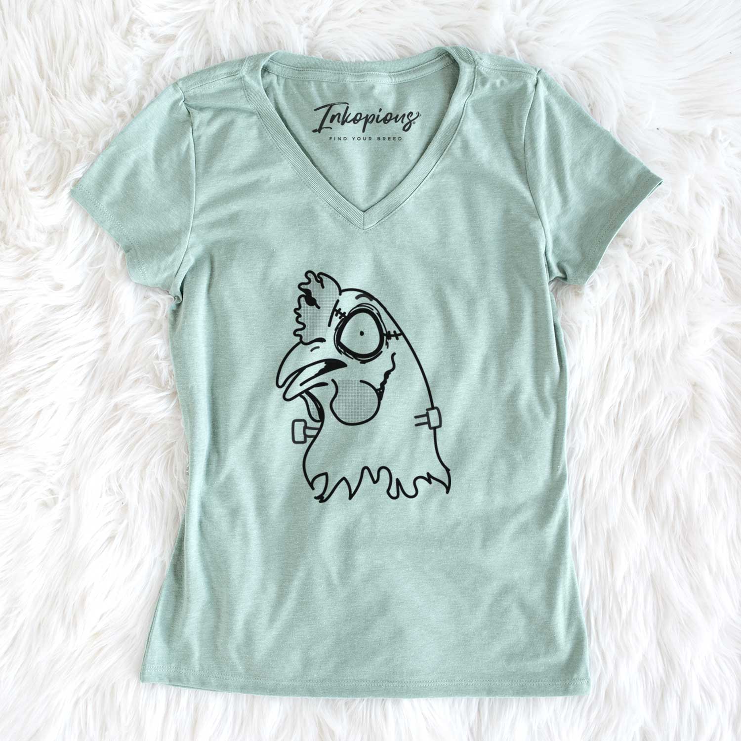 Chicken - Nightmare Collection - Women's V-neck Shirt
