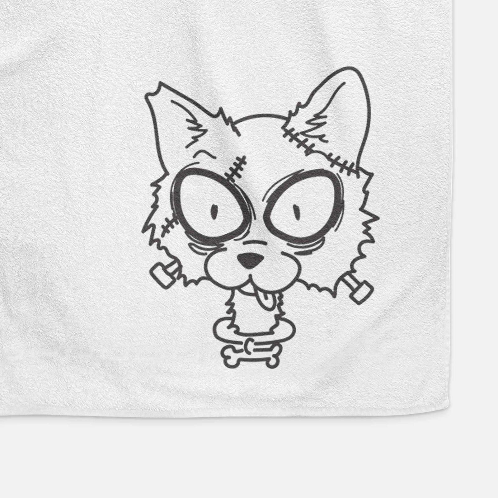 Domestic Shorthair Cat - Nightmare Collection Decorative Hand Towel