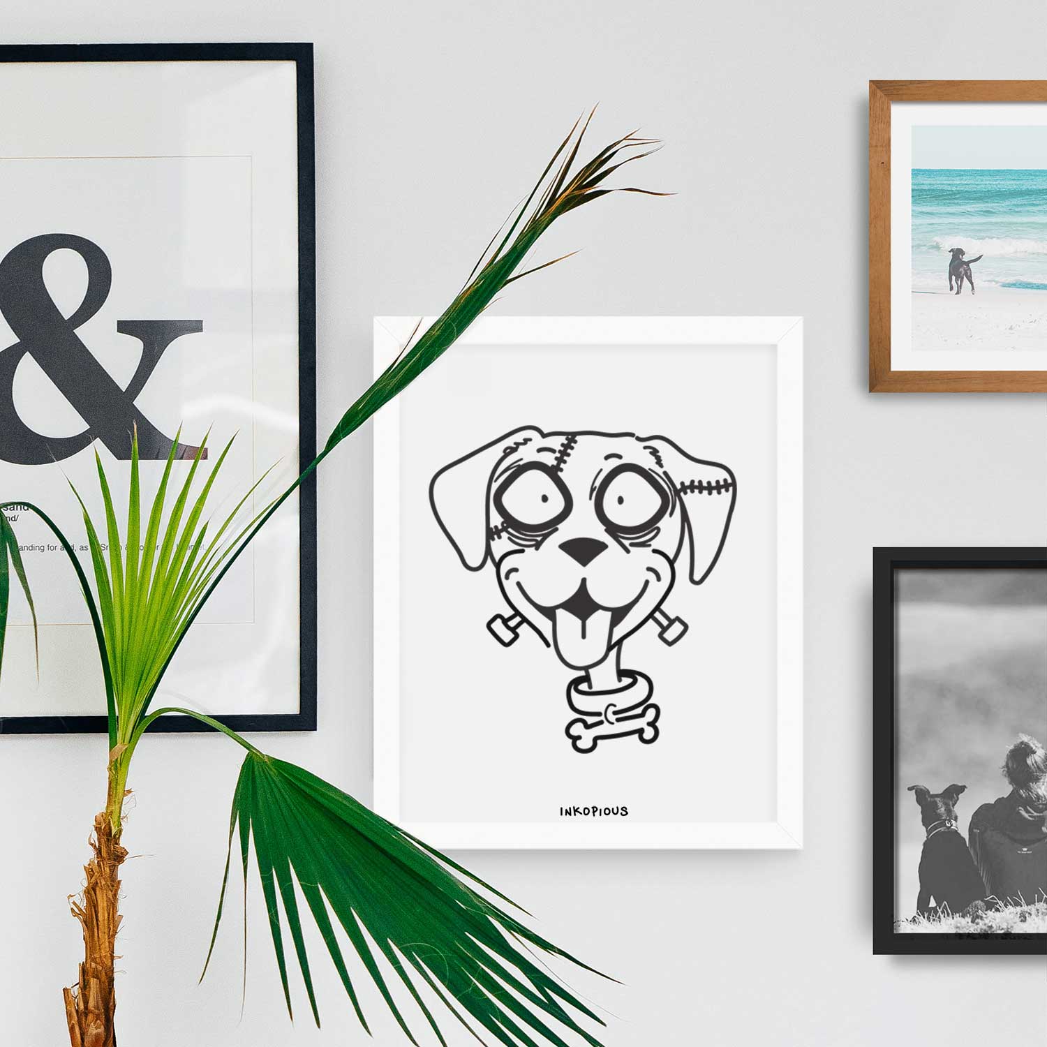 Labrador Retriever - Nightmare Collection Art Print