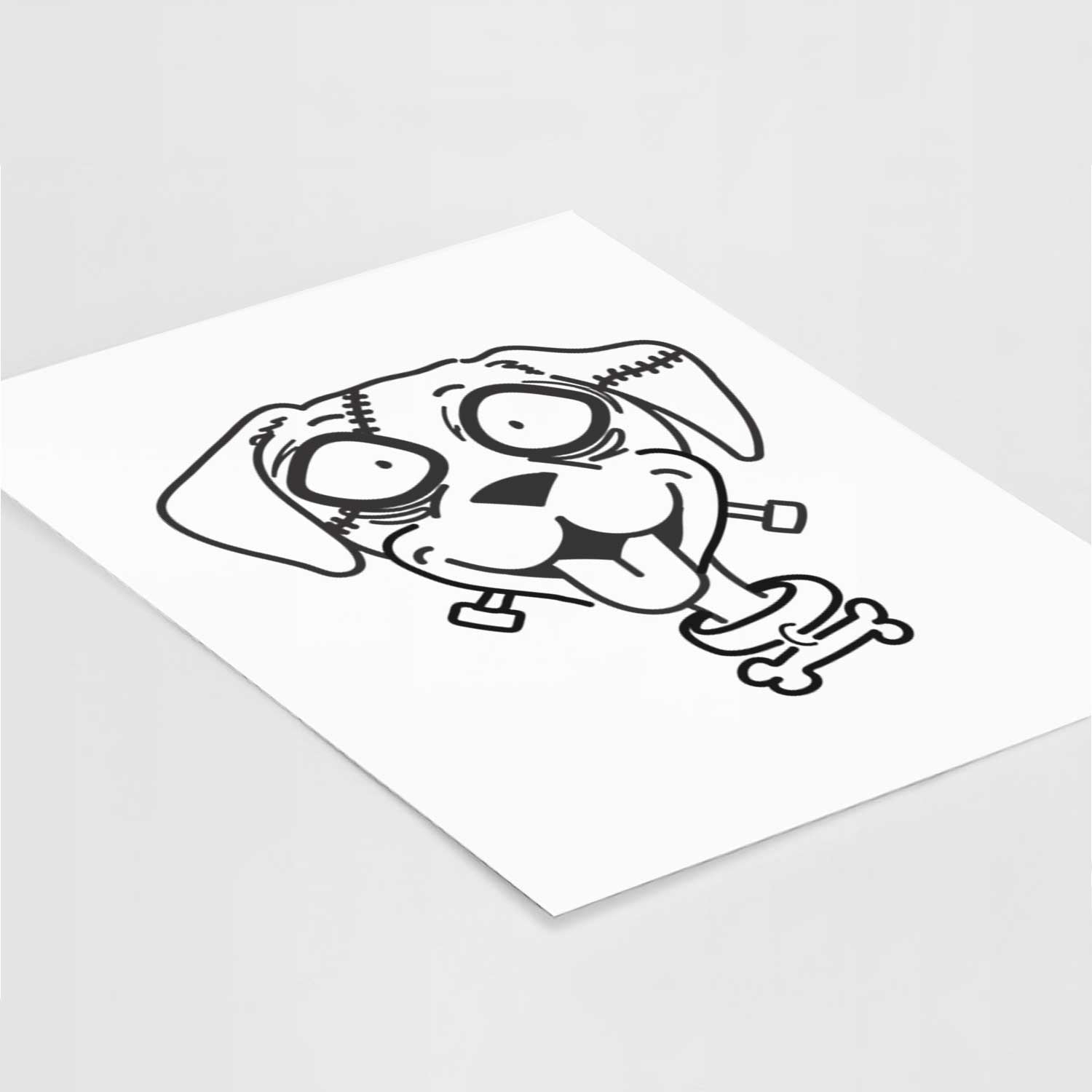 Labrador Retriever - Nightmare Collection Art Print