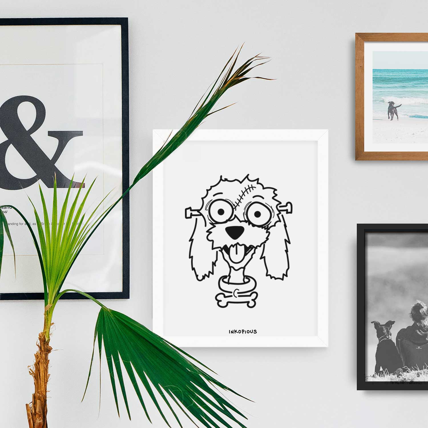 Maltese - Nightmare Collection Art Print