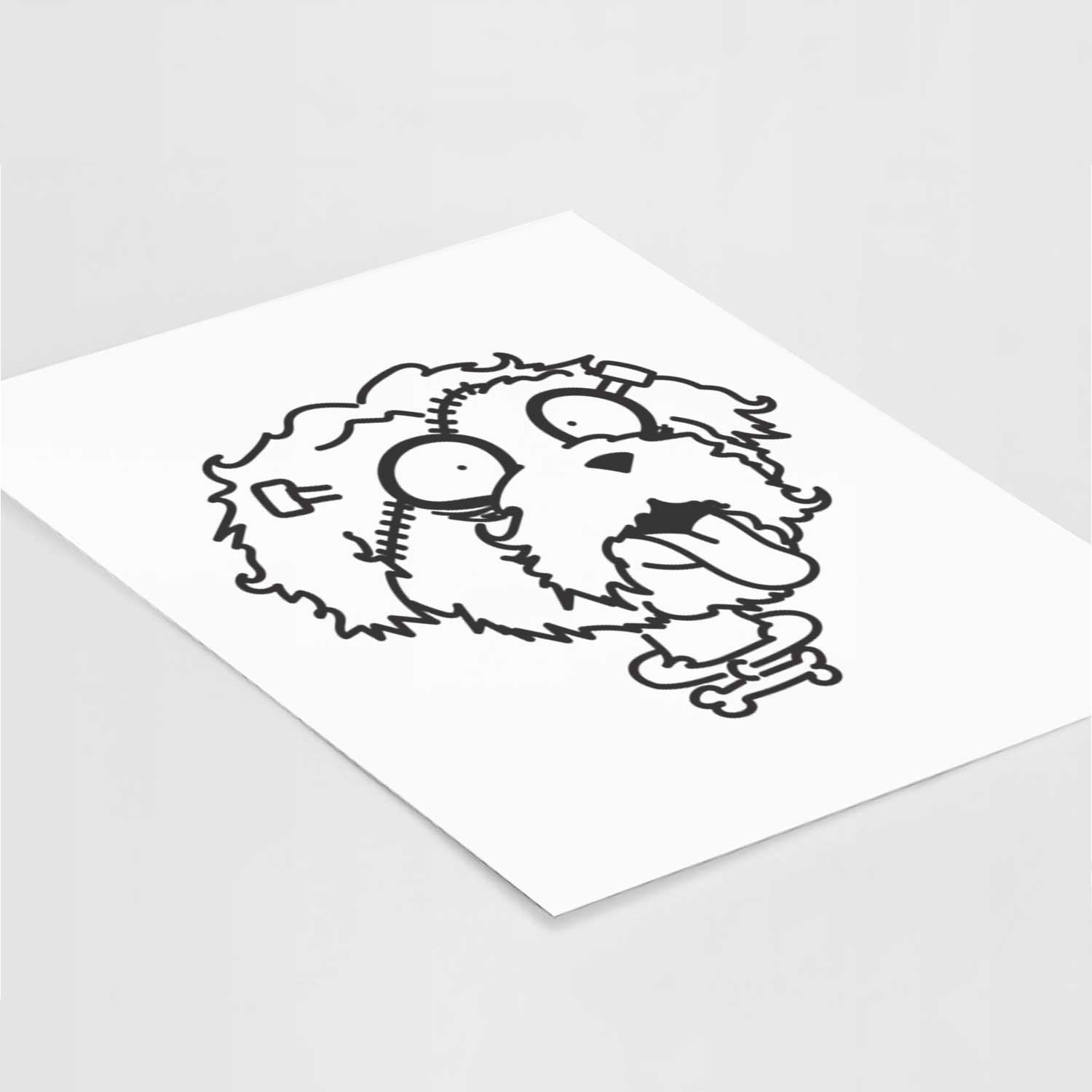 Maltipoo - Nightmare Collection Art Print