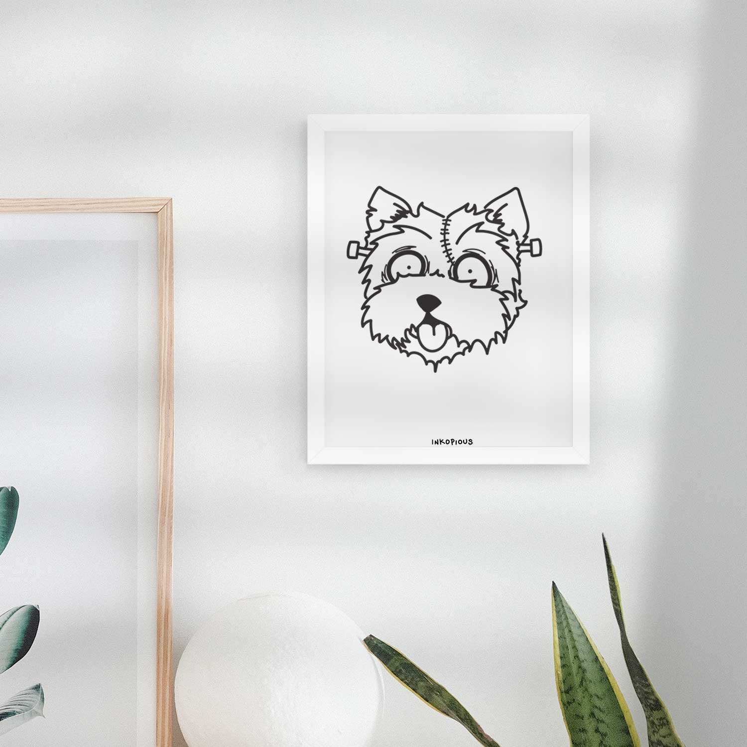 West Highland Terrier - Nightmare Collection Art Print