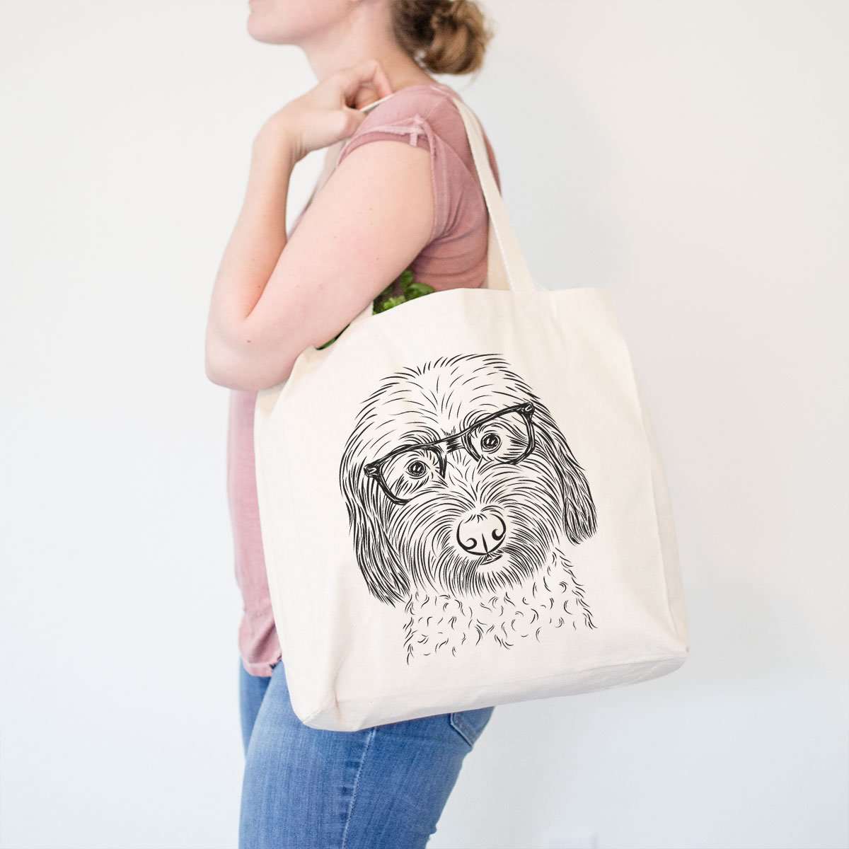 Niles the Soft Coated Wheaten Terrier - Tote Bag