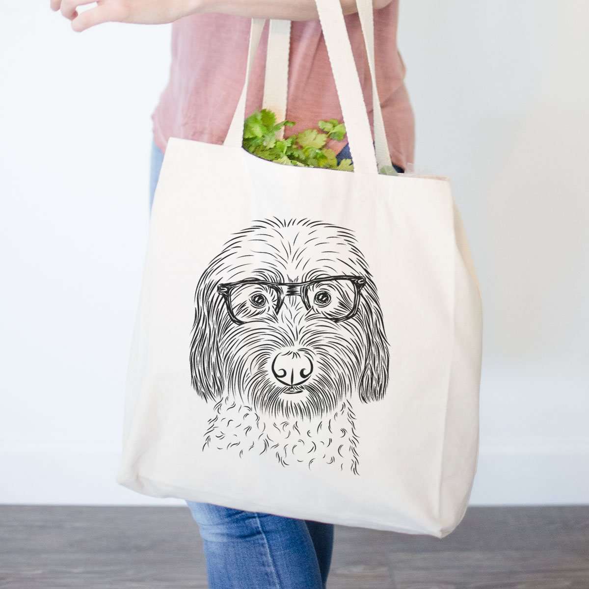 Niles the Soft Coated Wheaten Terrier - Tote Bag