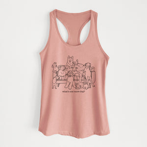 What's One More Dog? - Women's Racerback Tanktop