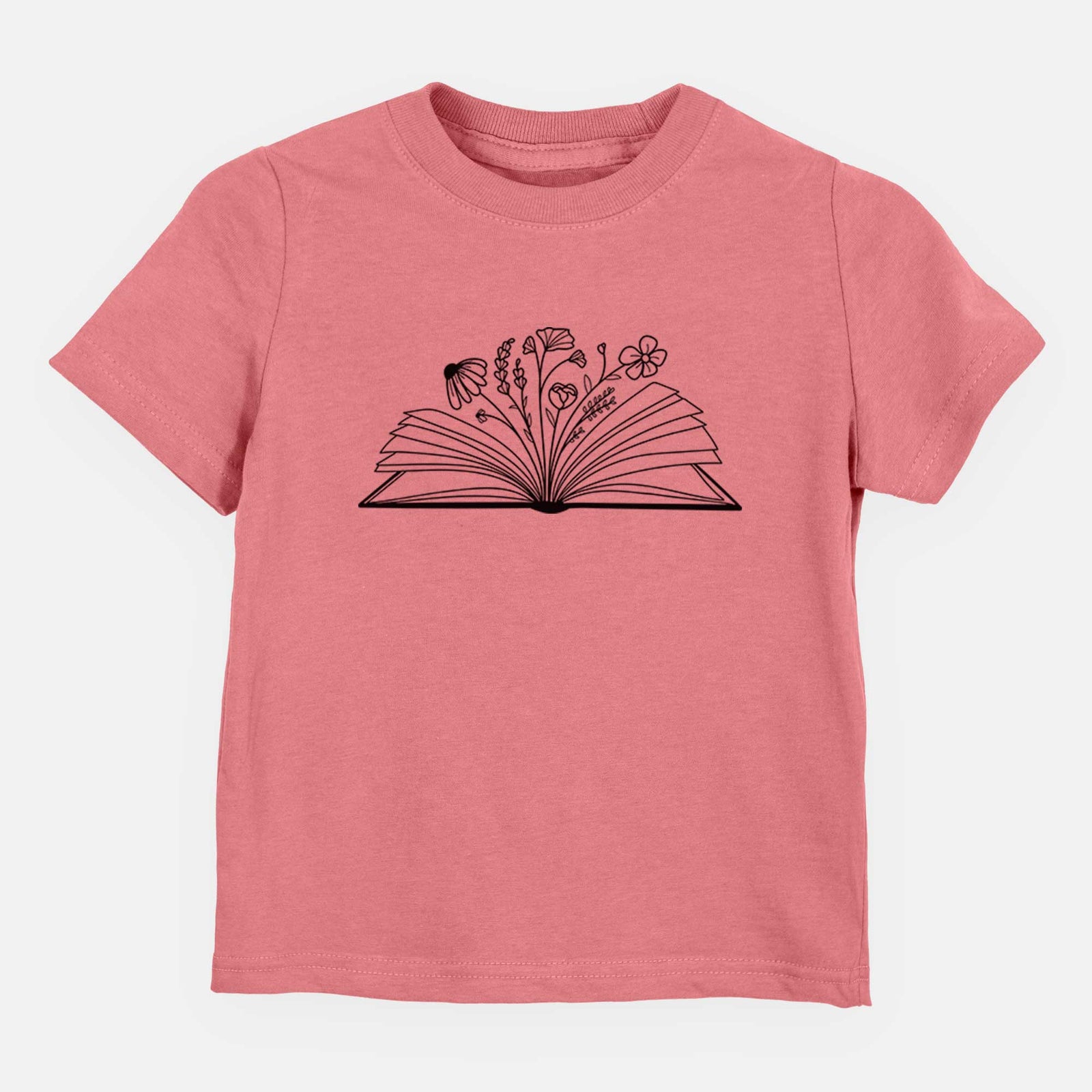 Floral Open Book - Kids/Youth/Toddler Shirt
