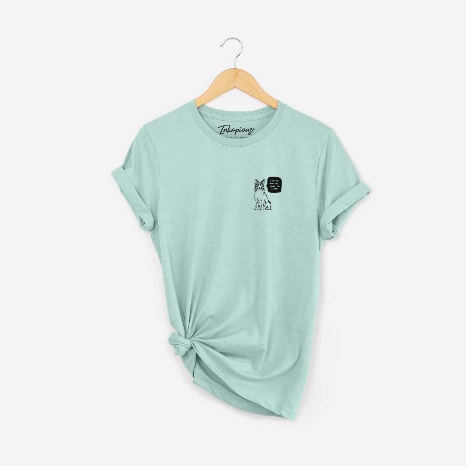 Too Close Border Collie - Unisex Crewneck