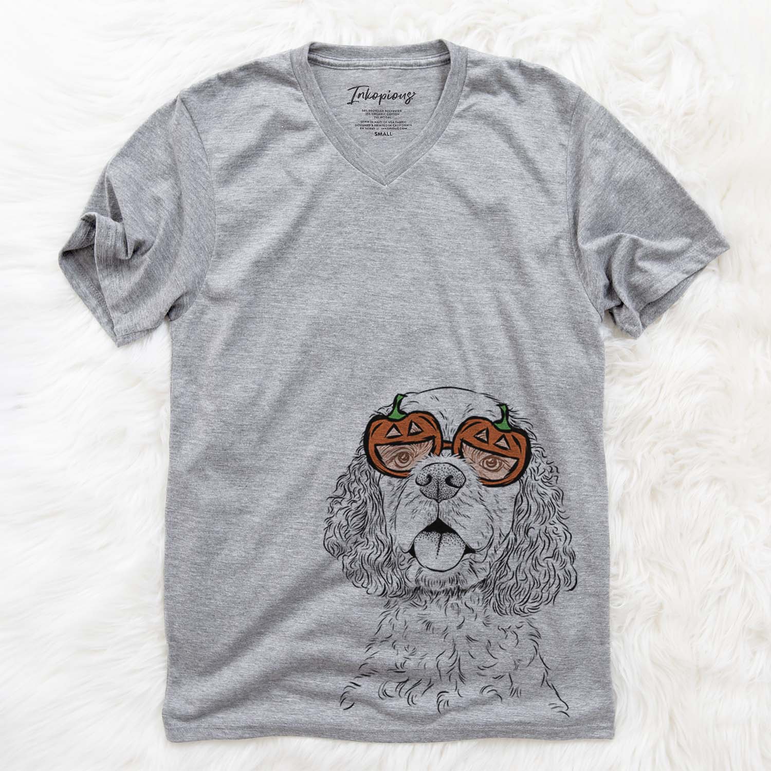 Baxter the American Cocker Spaniel - Pumpkin Collection