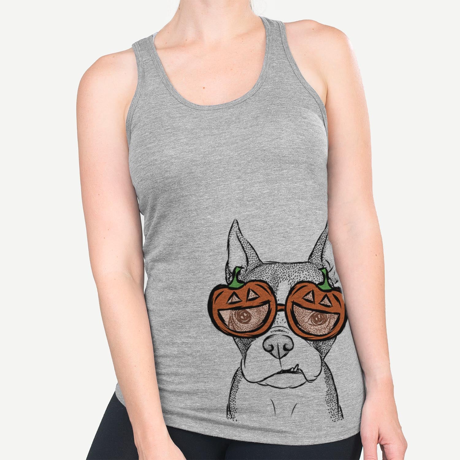 Bean the Boston Terrier - Pumpkin Collection