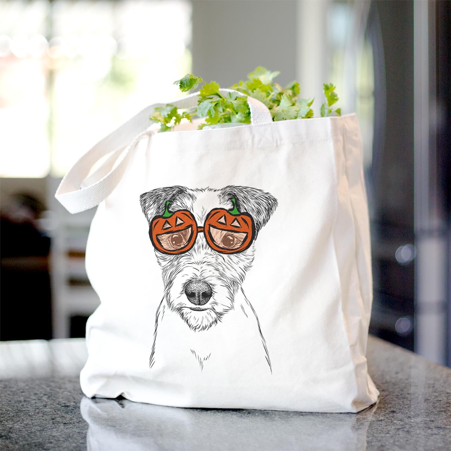 Bogart the Parsons Russell Terrier - Tote Bag