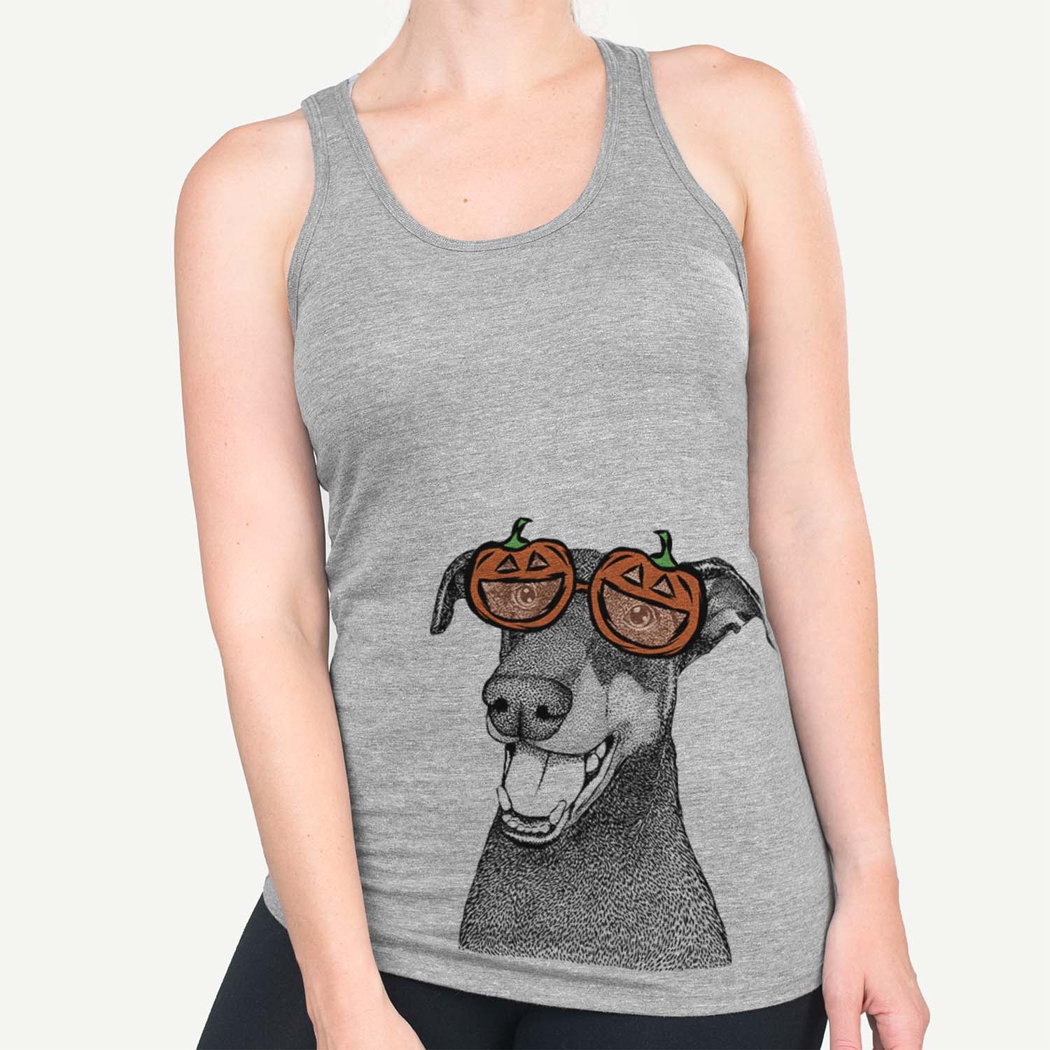 Bunnie the Doberman Pinscher - Pumpkin Collection