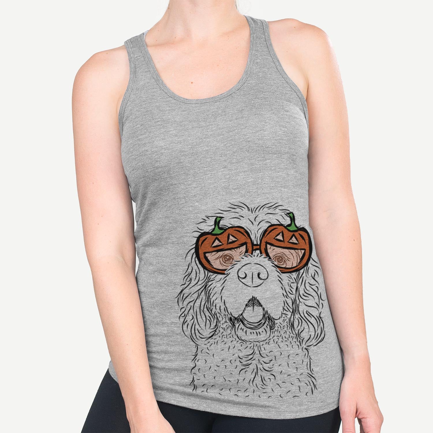 Casey the American Cocker Spaniel - Pumpkin Collection