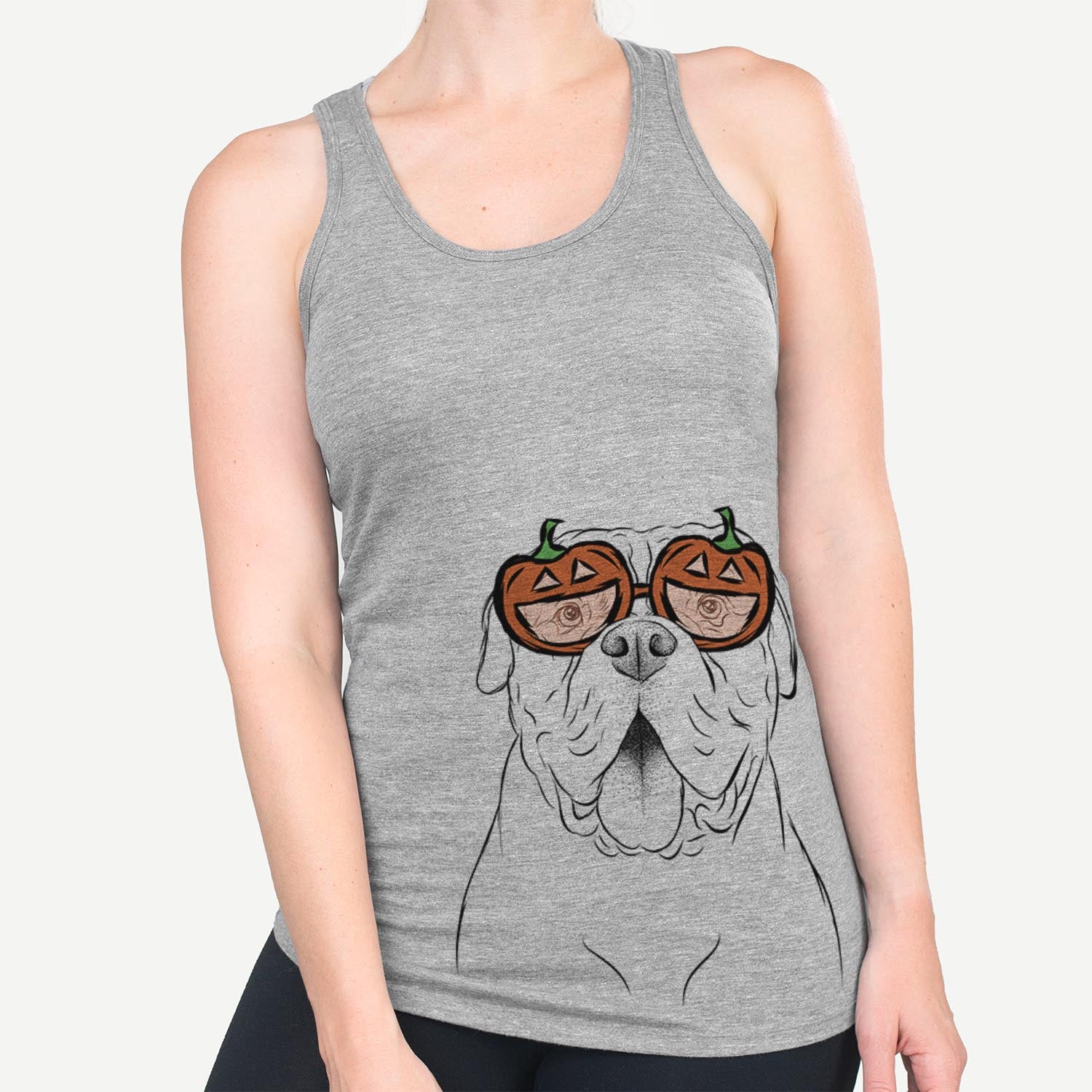 Chief the Boxer Bulldog Mix - Pumpkin Collection