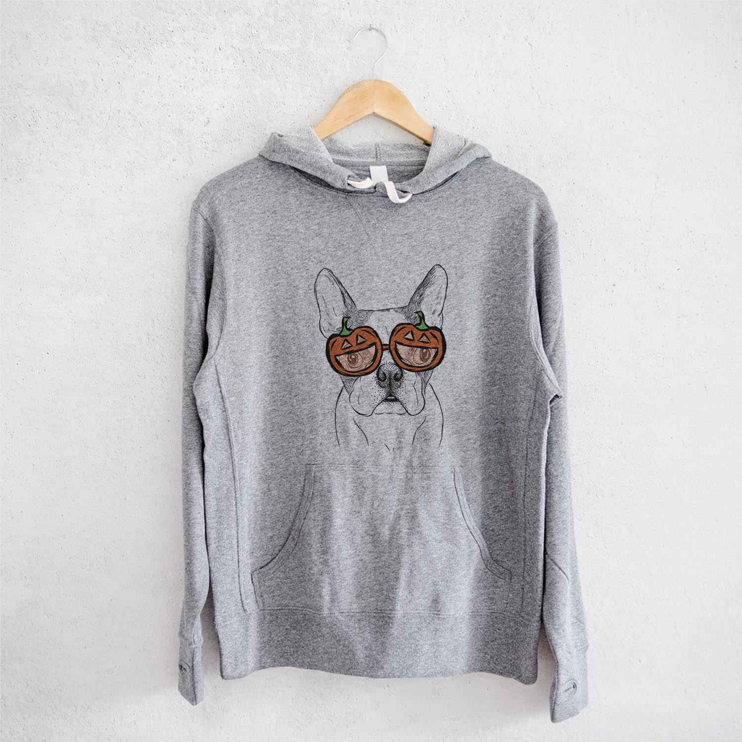 Chocolate Chip the Boston Terrier - Pumpkin Collection