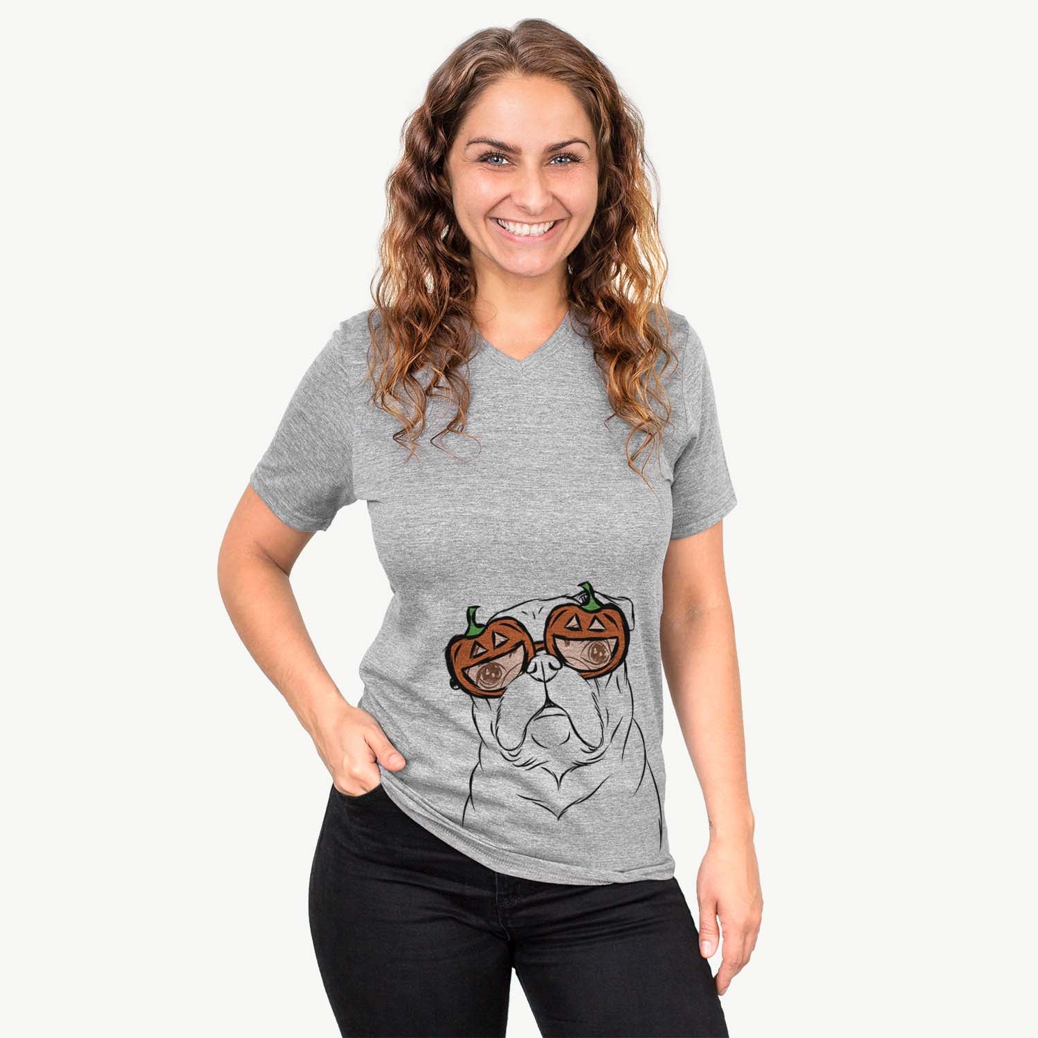 Darling Chloe the Pug - Pumpkin Collection