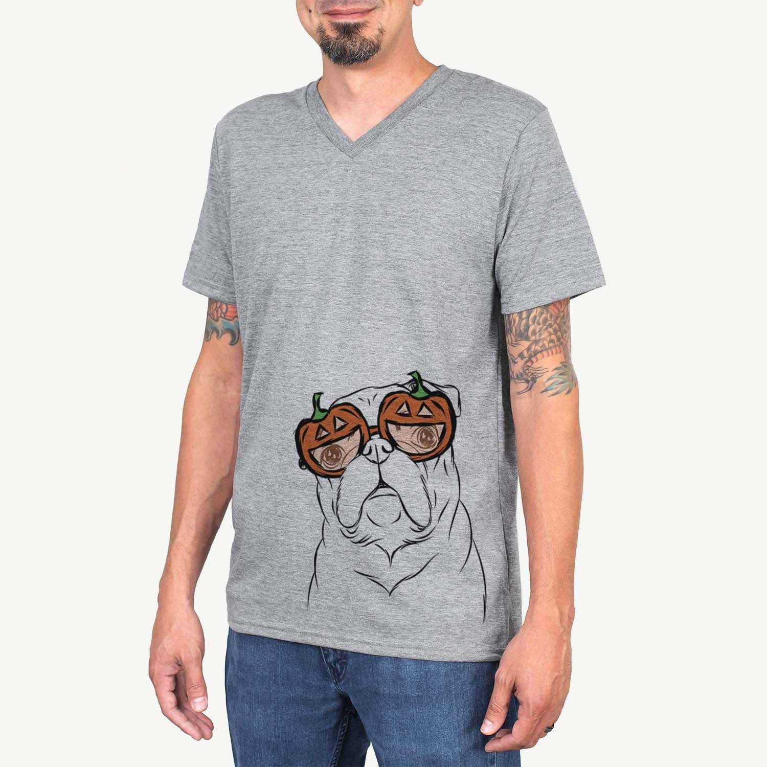 Darling Chloe the Pug - Pumpkin Collection