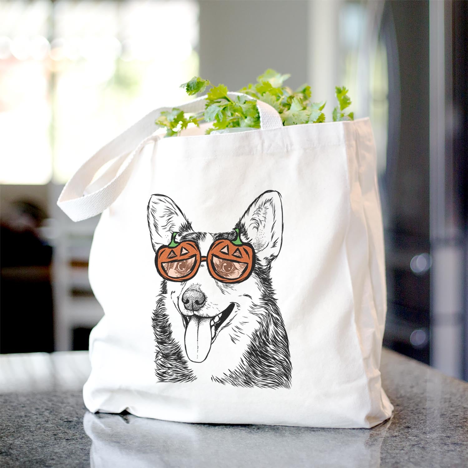 Darma the Corgi - Tote Bag