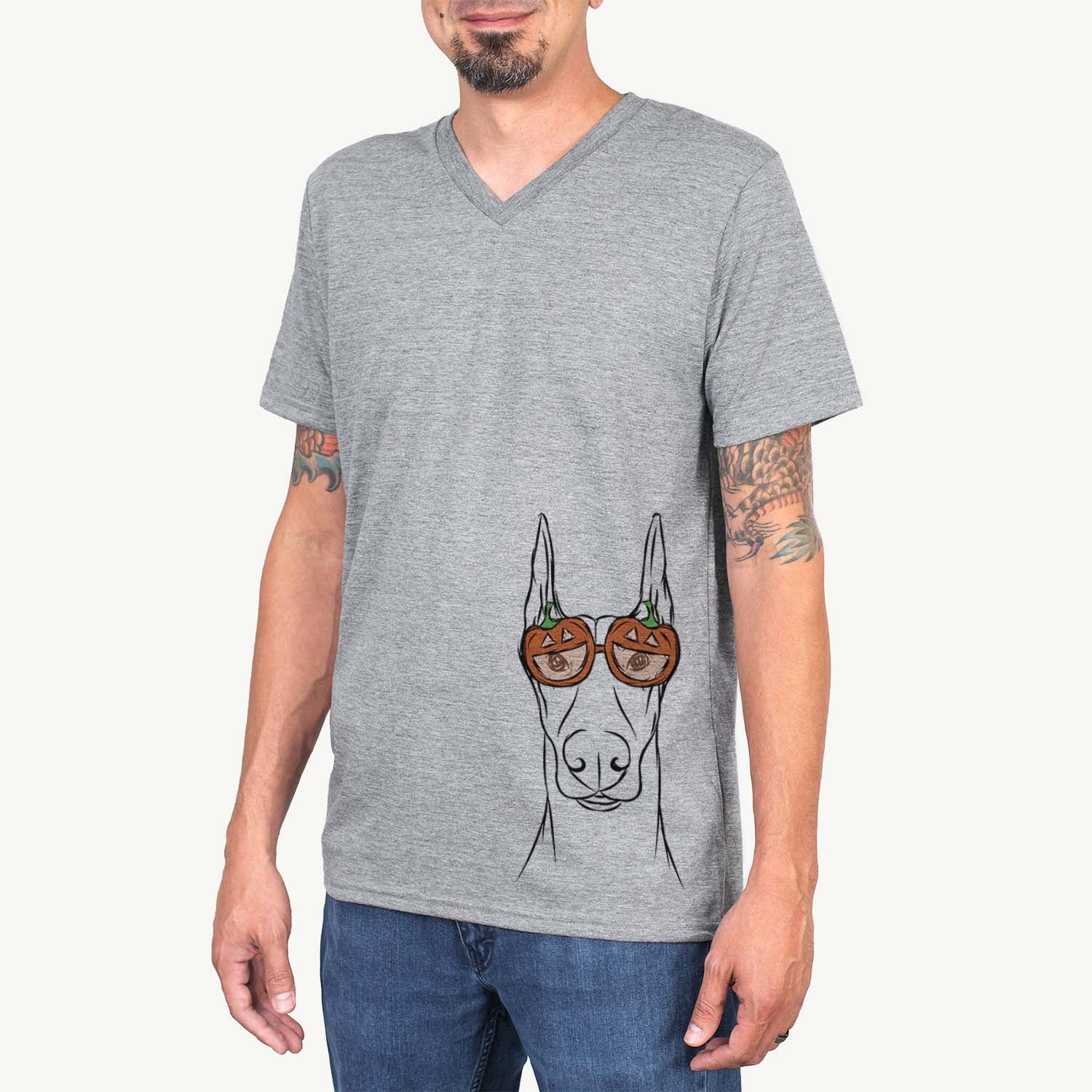 Duke the Doberman Pinscher - Pumpkin Collection