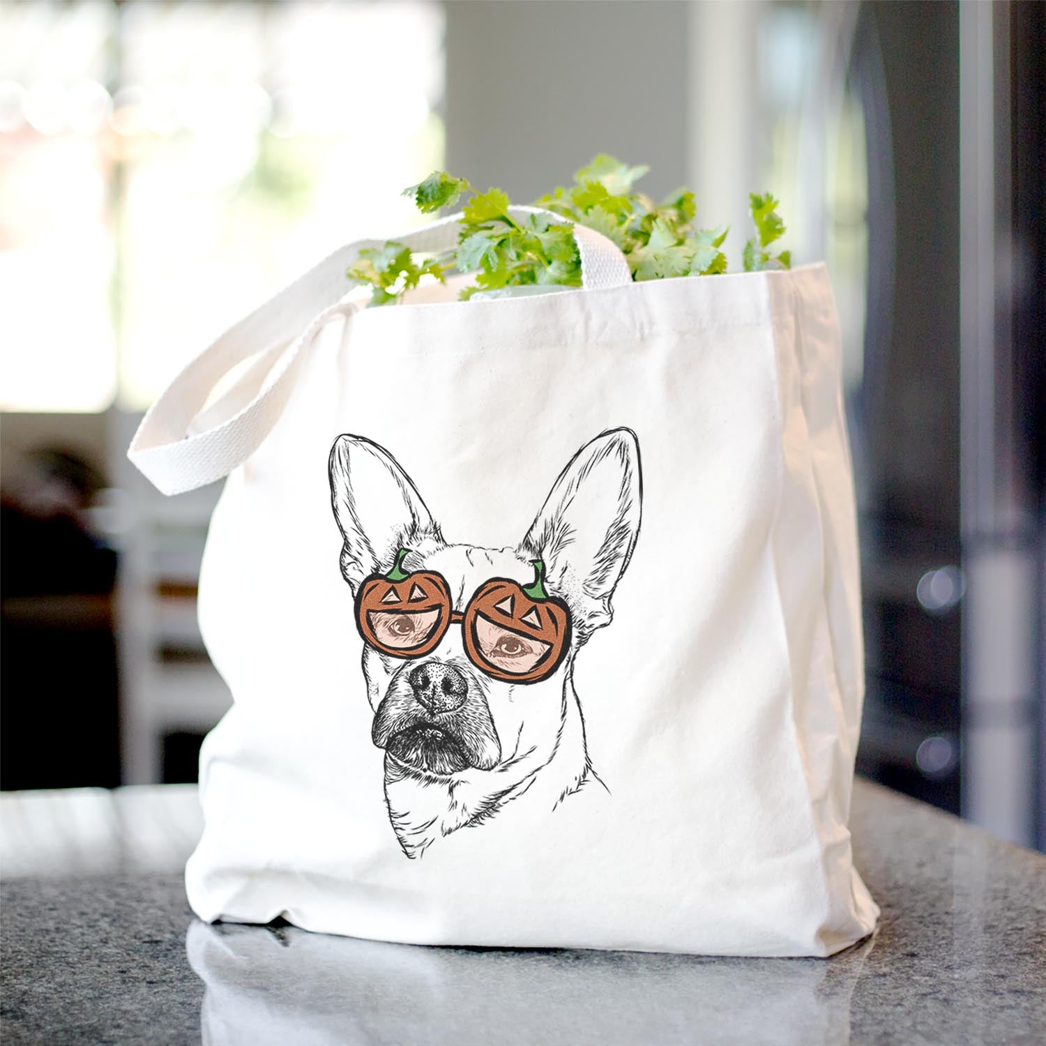 Frankie the Mixed Breed - Tote Bag