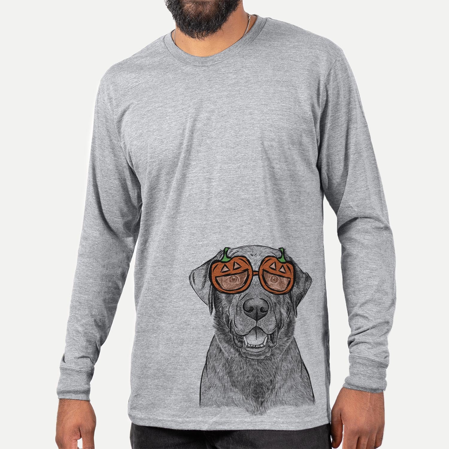 Heath the Black Lab - Pumpkin Collection