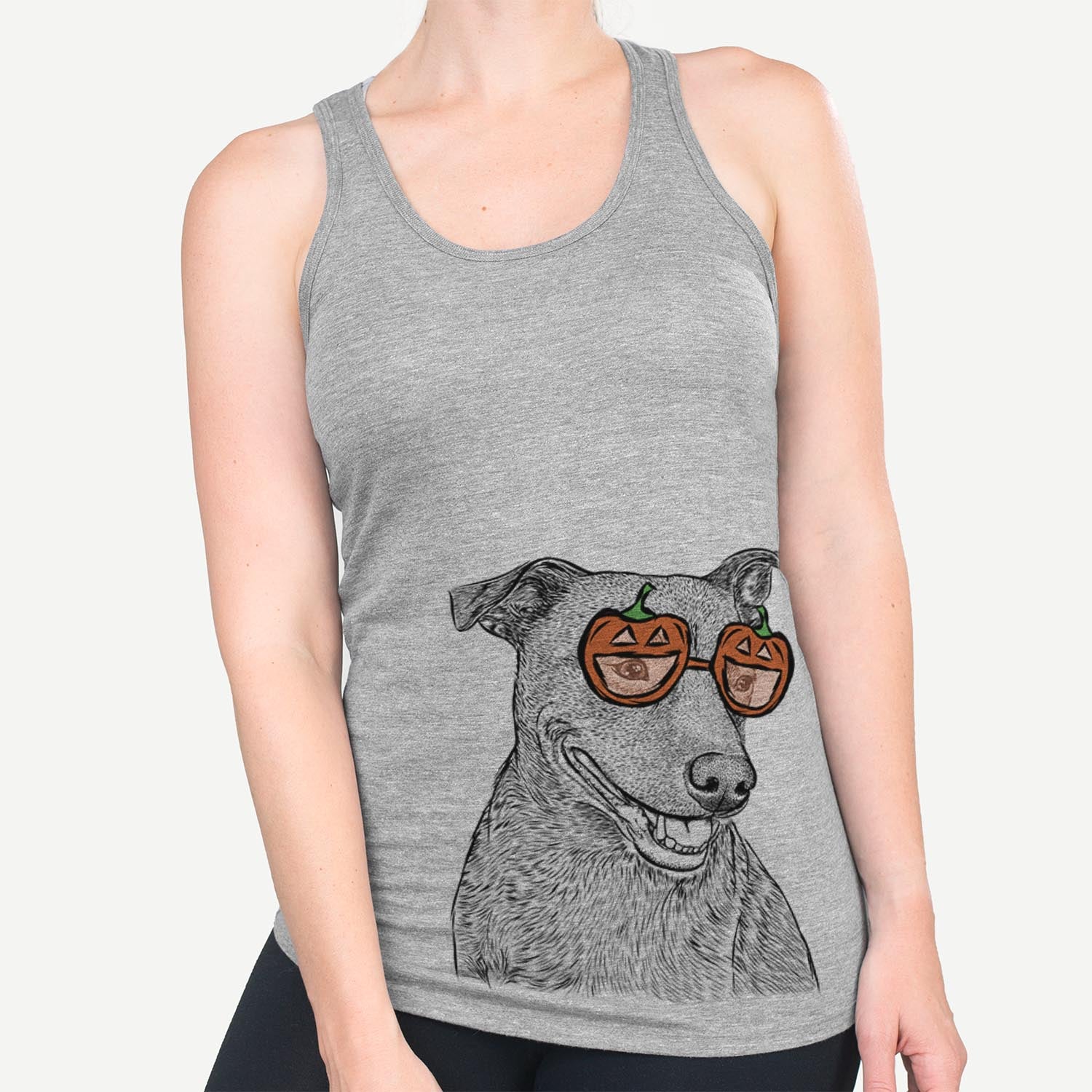 Honey the Lab Pit Mix - Pumpkin Collection