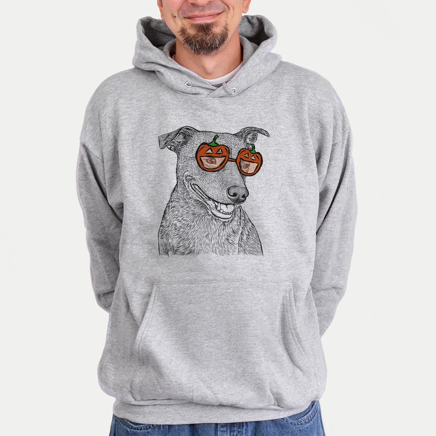 Honey the Lab Pit Mix - Pumpkin Collection