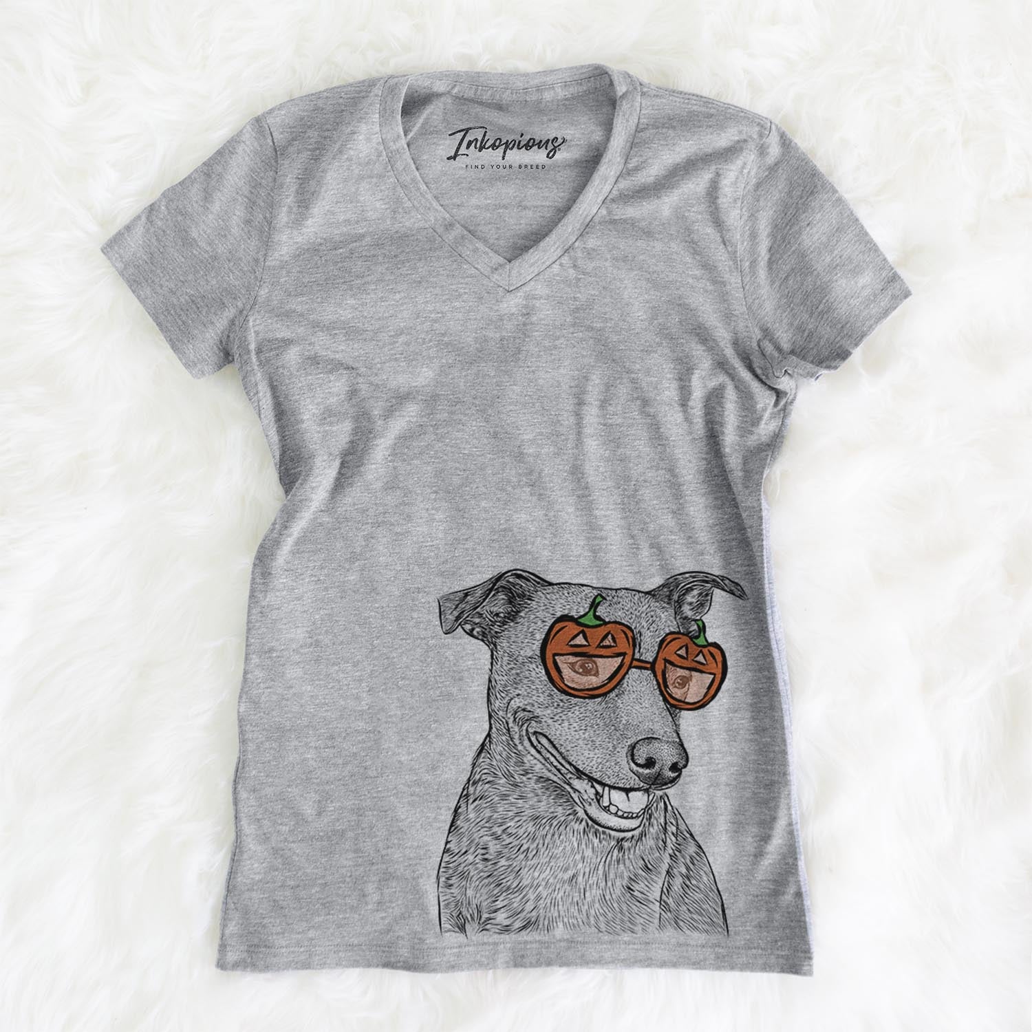 Honey the Lab Pit Mix - Pumpkin Collection