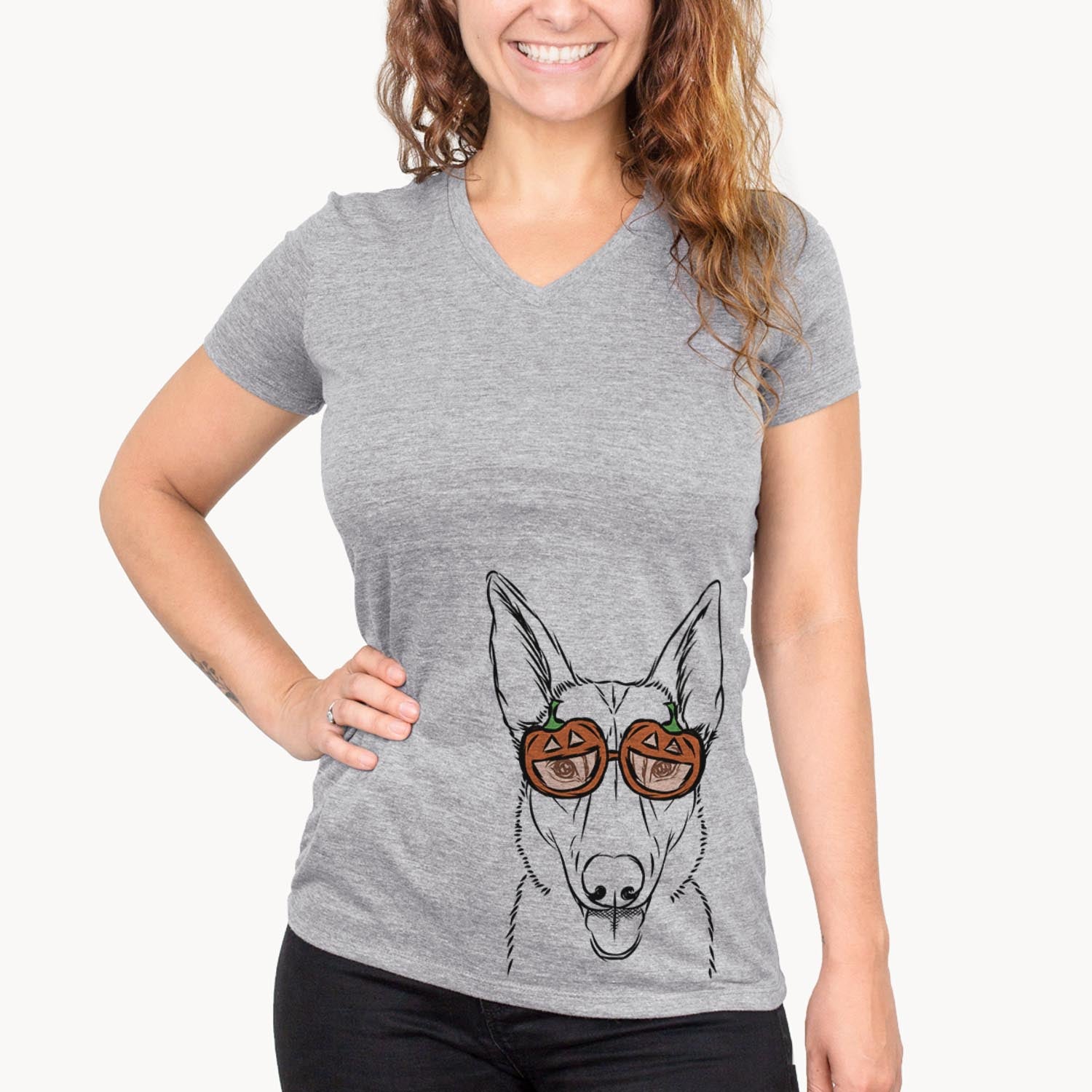 Lyric the Belgian Malinois - Pumpkin Collection