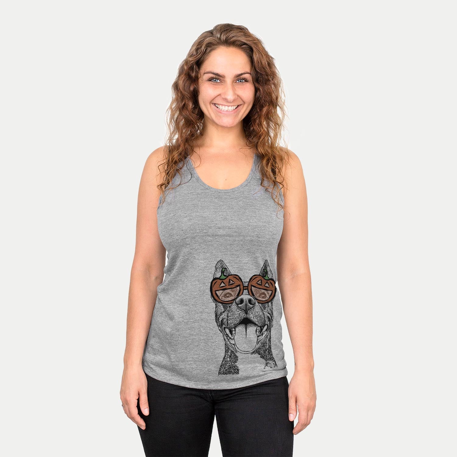 Milo the Pitbull Mix - Pumpkin Collection