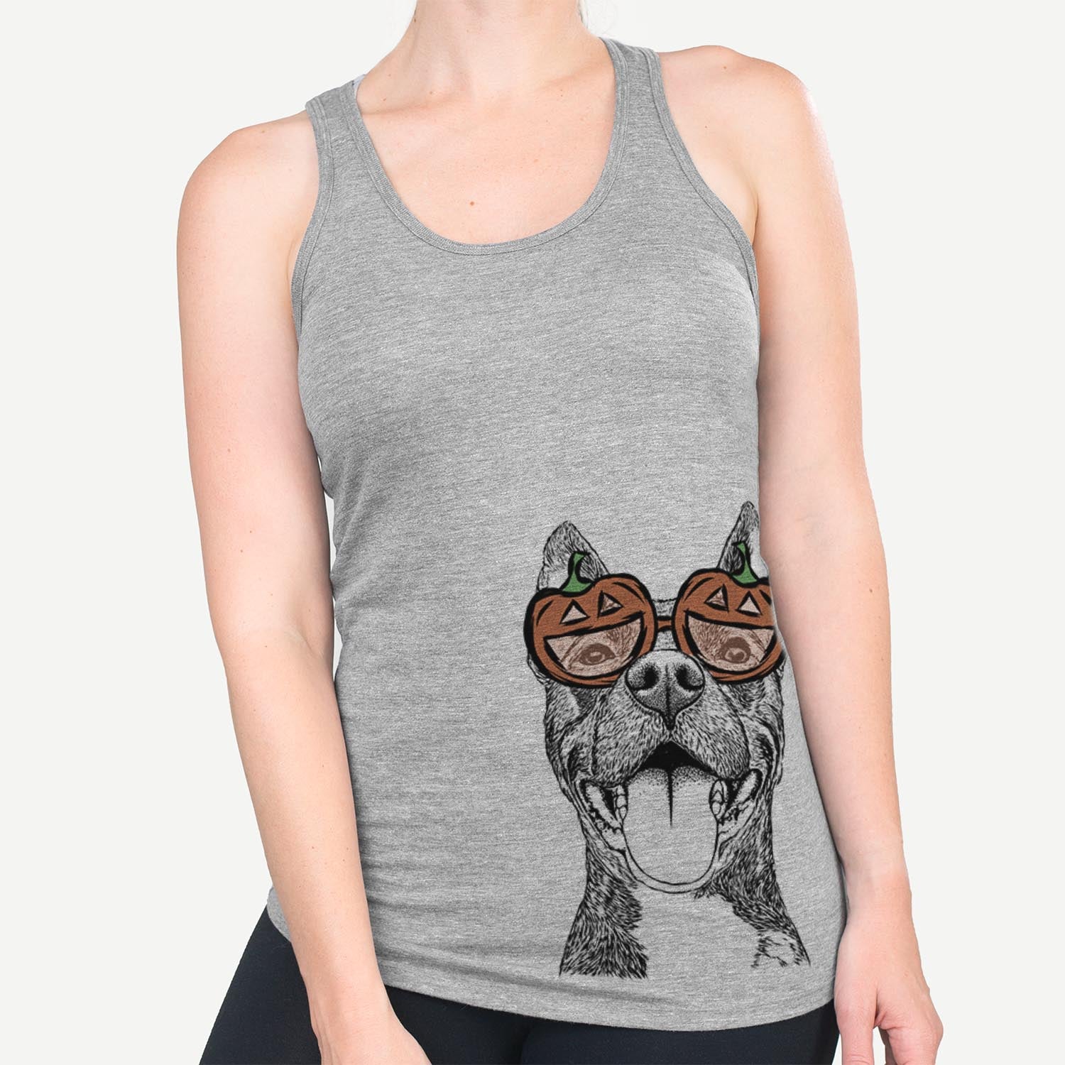 Milo the Pitbull Mix - Pumpkin Collection