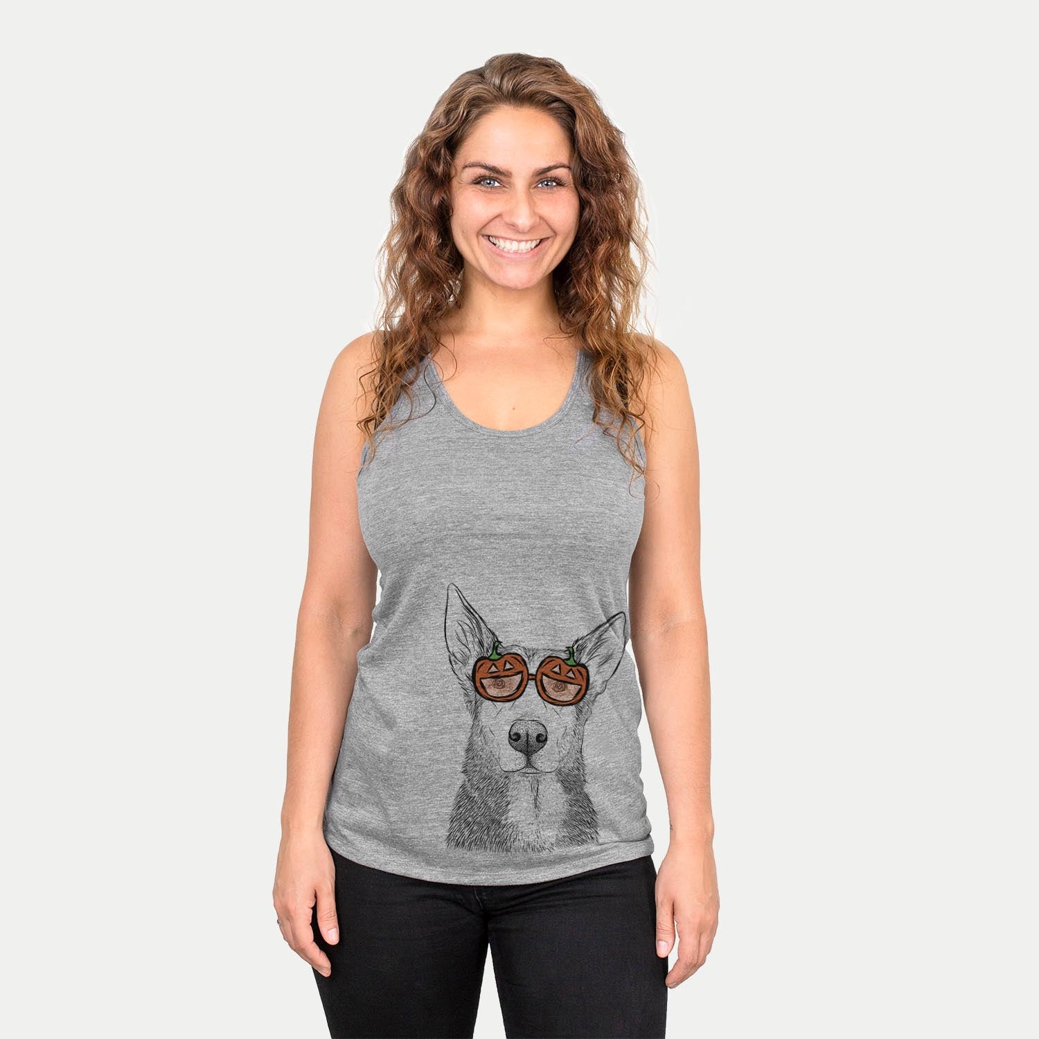 Misty the German Shepherd Mix - Pumpkin Collection